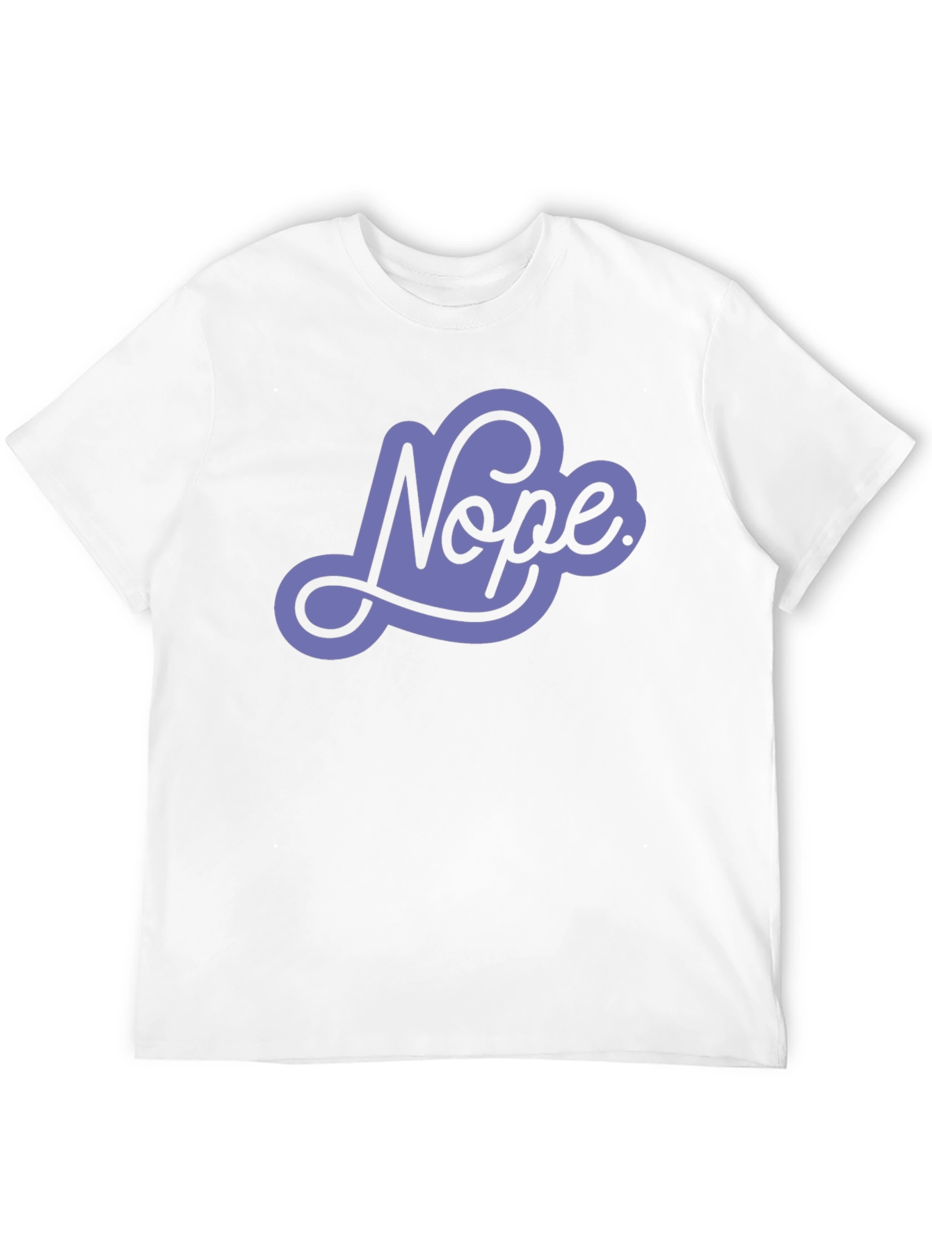 Nope Graphic Tee - Cool Casual T-Shirt