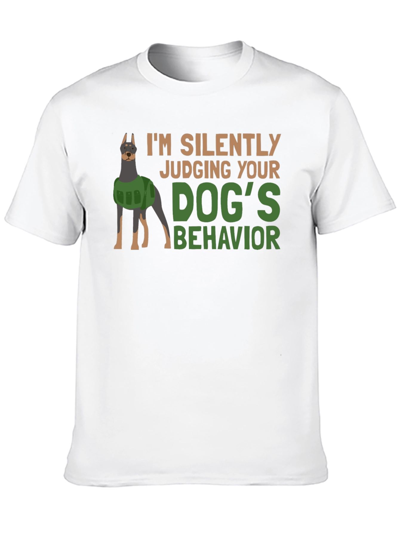 Dog Behavior T-Shirt - Judging You Silently!