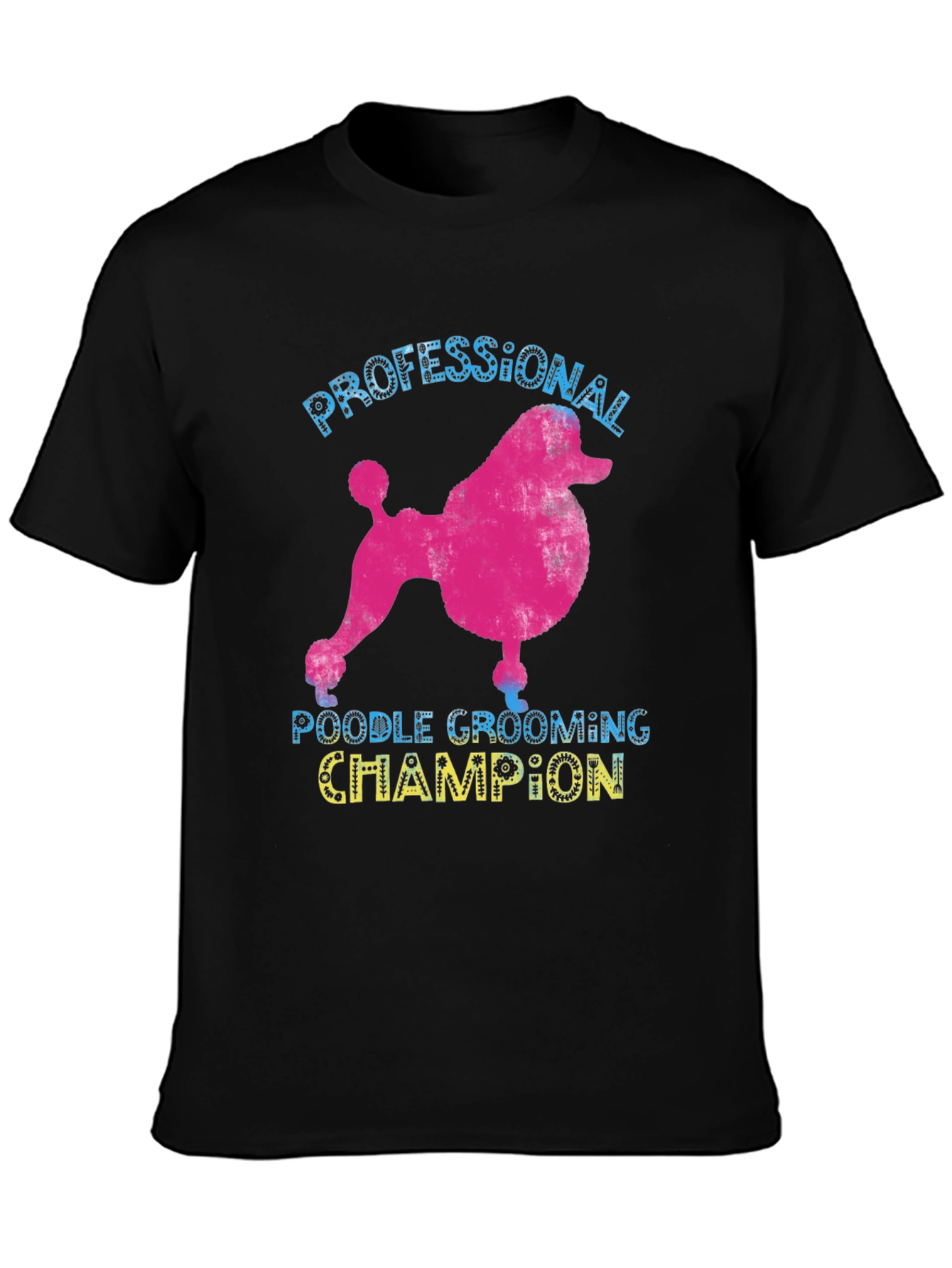 Professional Poodle Grooming Champion T-Shirt