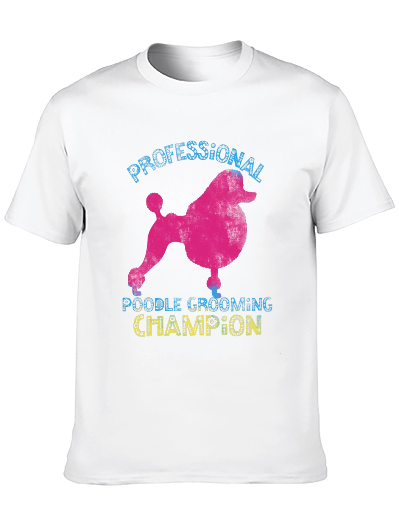 Professional Poodle Grooming Champion T-Shirt