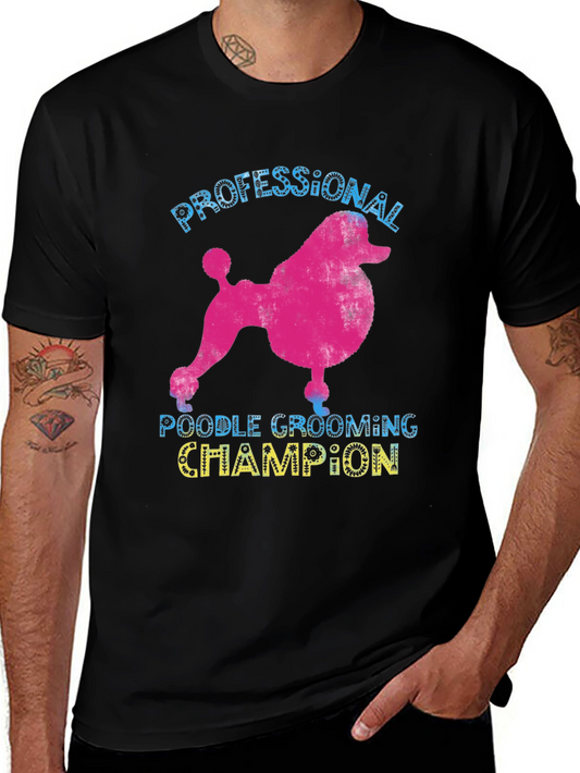 Professional Poodle Grooming Champion T-Shirt