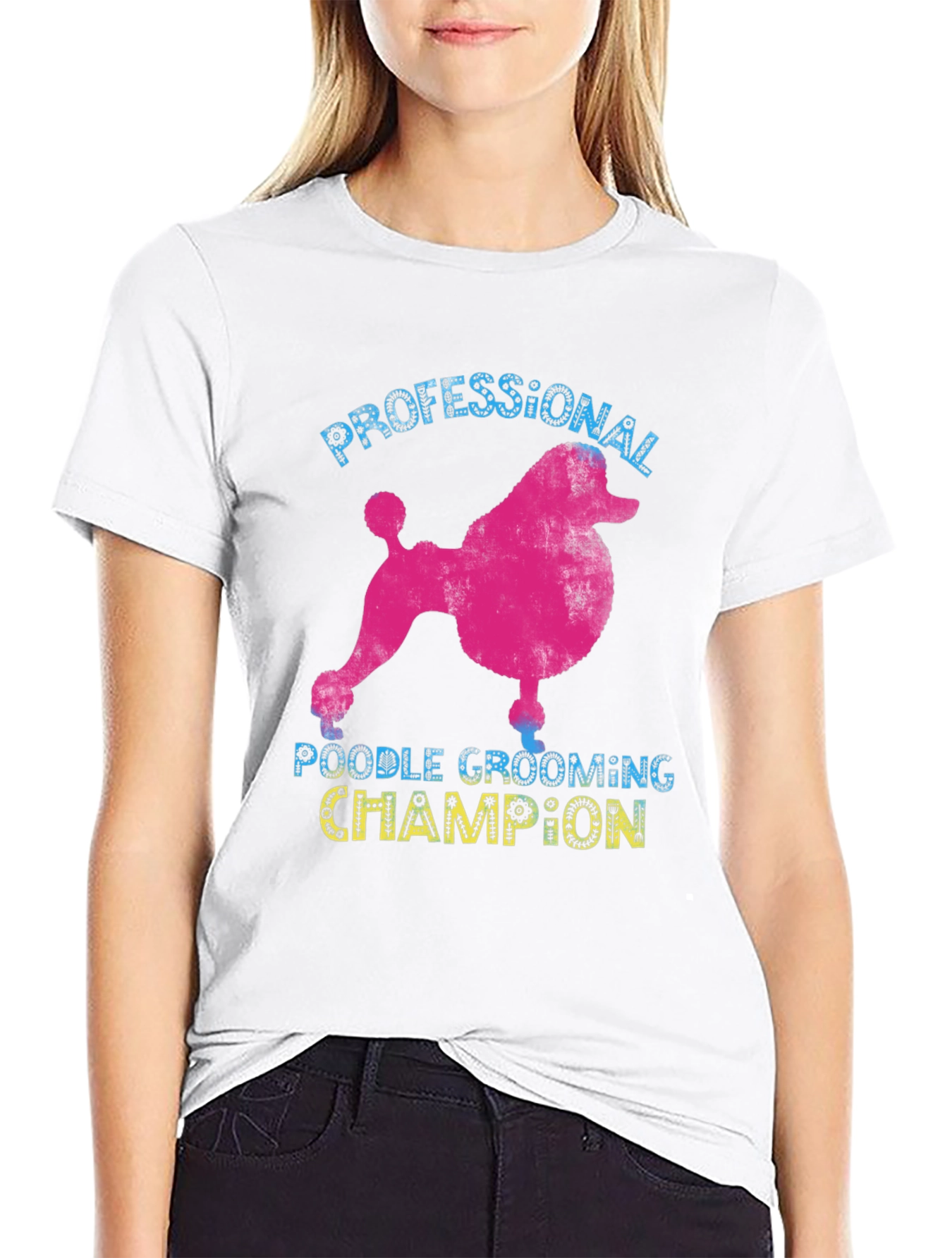 Professional Poodle Grooming Champion T-Shirt
