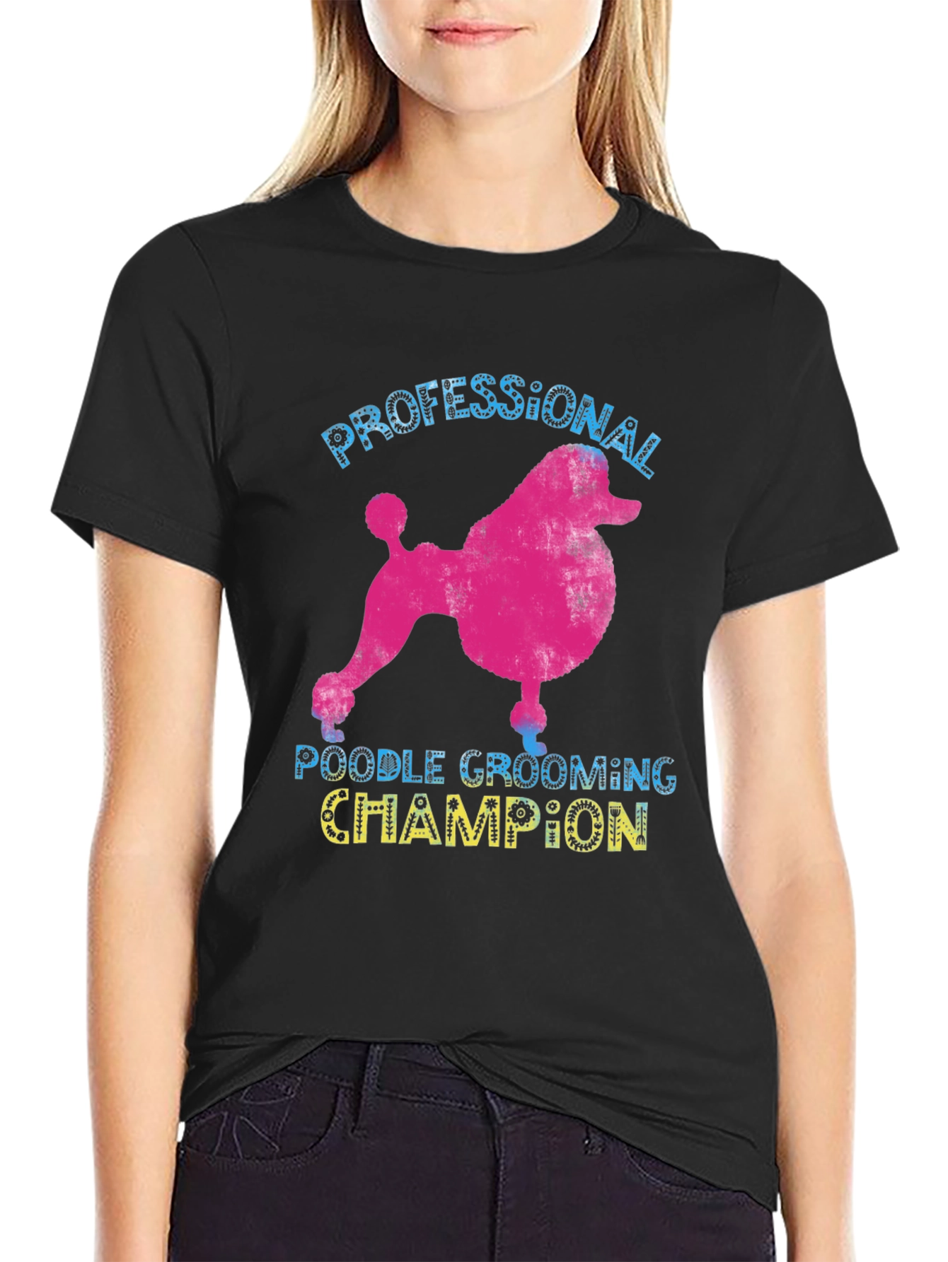 Professional Poodle Grooming Champion T-Shirt