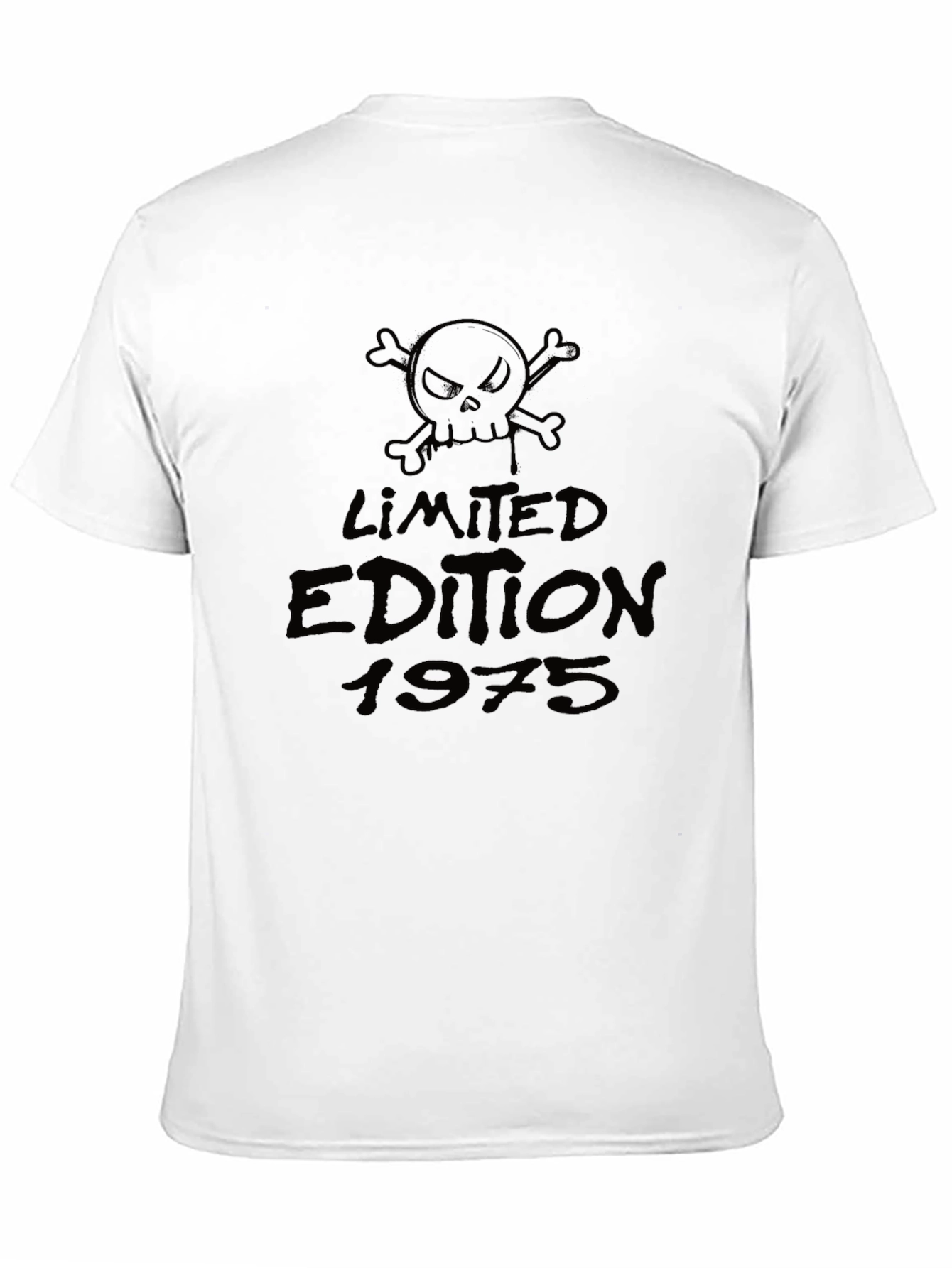 Limited Edition 1975 Skull Graphic T-Shirt