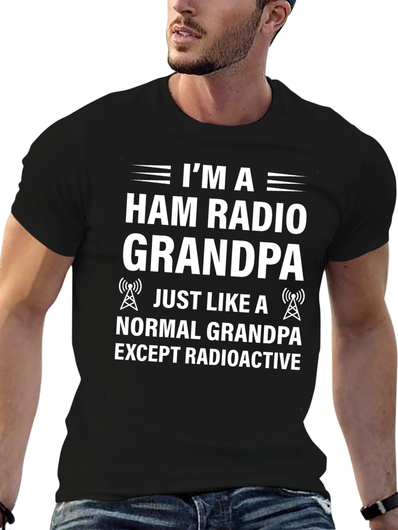 Im a Ham Radio Grandpa Novelty T-Shirt