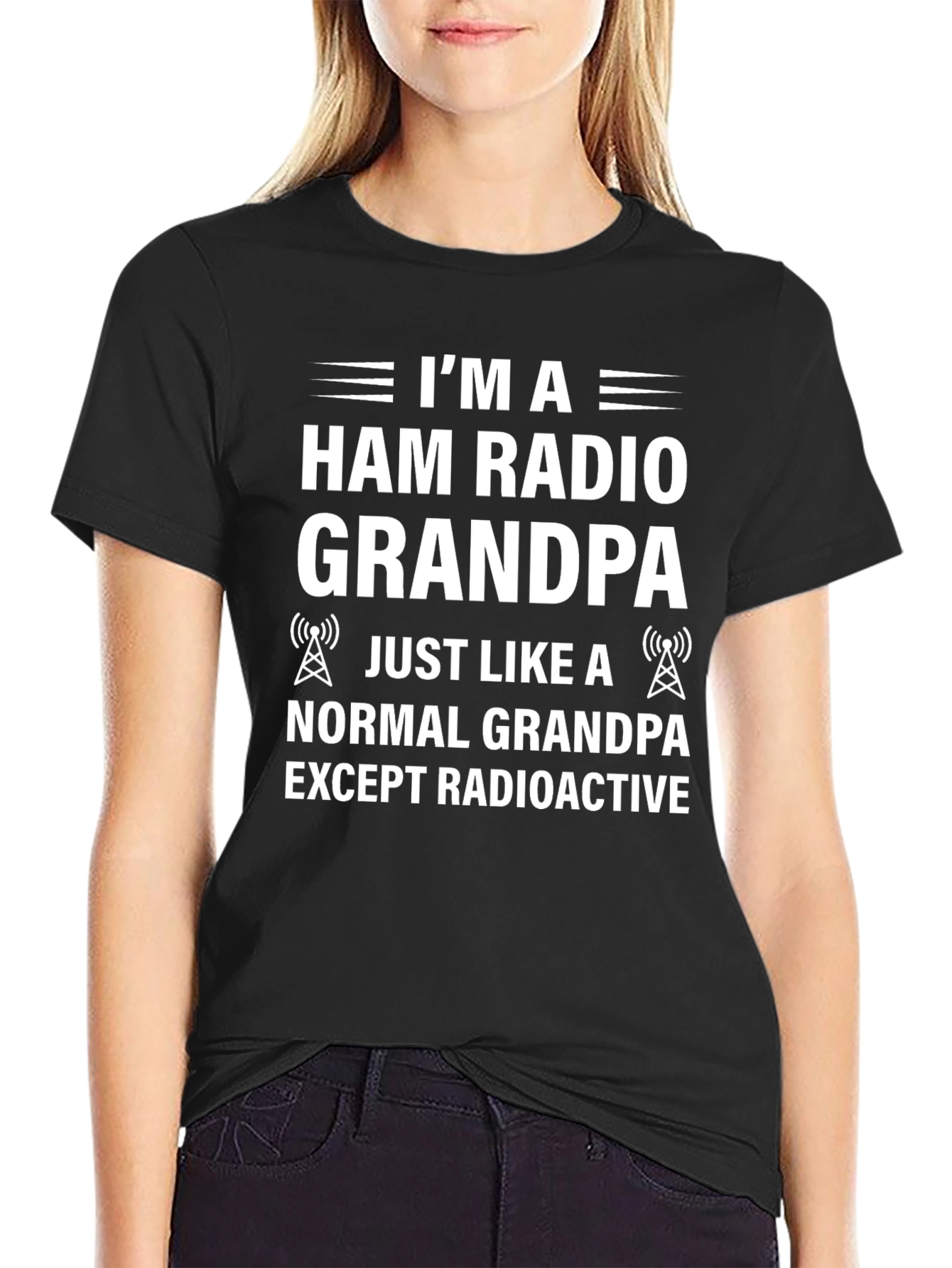Im a Ham Radio Grandpa Novelty T-Shirt