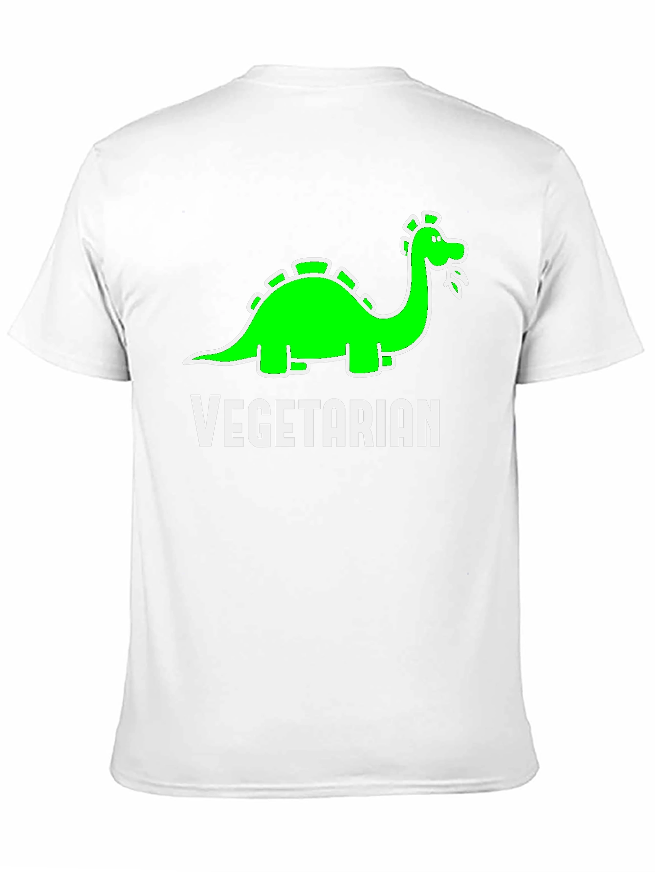 Vegetarian Dinosaur T-Shirt - Cute Vegan Tee