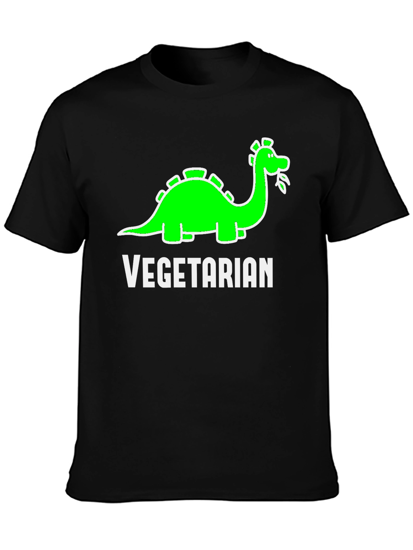 Vegetarian Dinosaur T-Shirt - Cute Vegan Tee