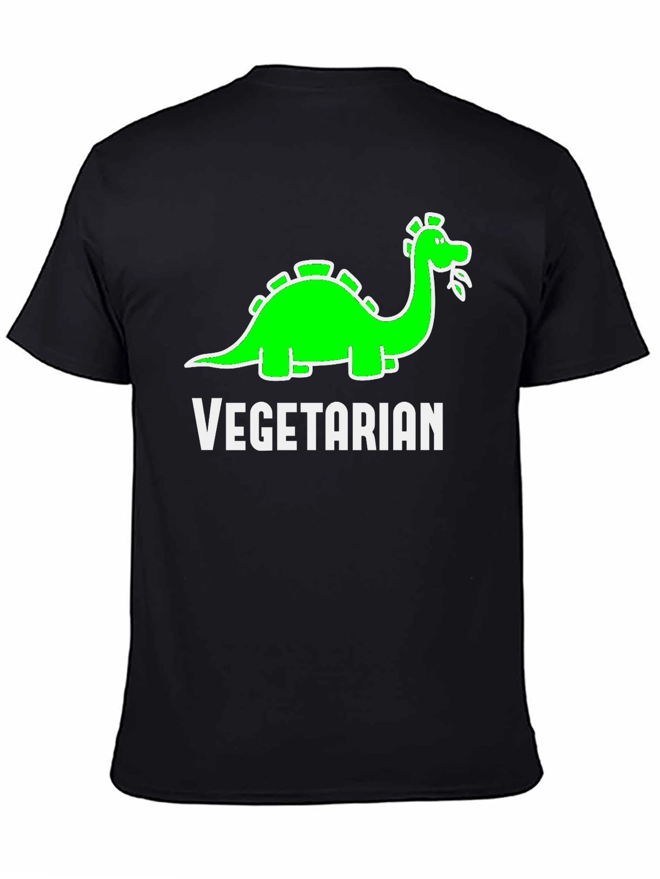 Vegetarian Dinosaur T-Shirt - Cute Vegan Tee