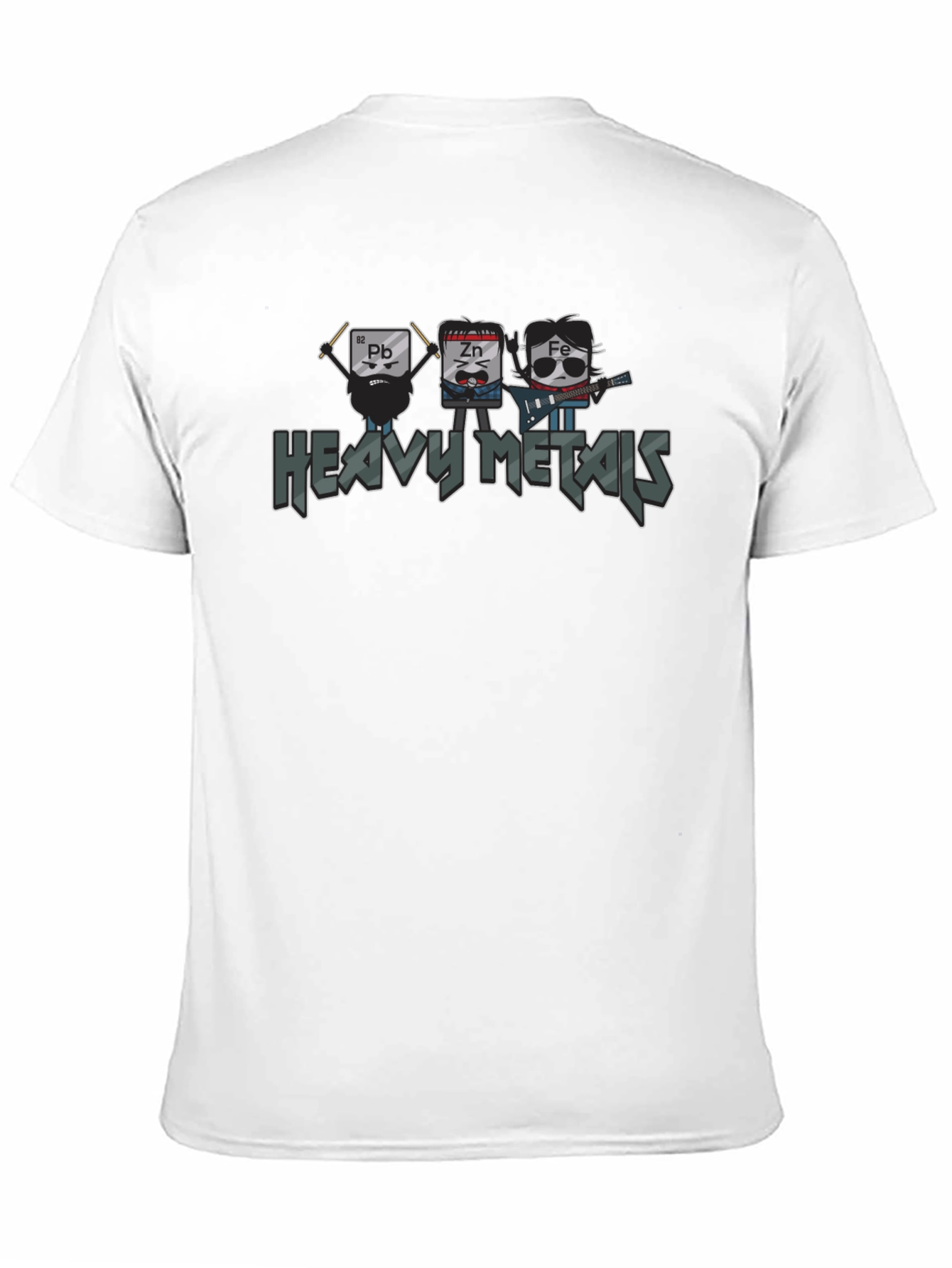 Heavy Metals Band Graphic T-Shirt