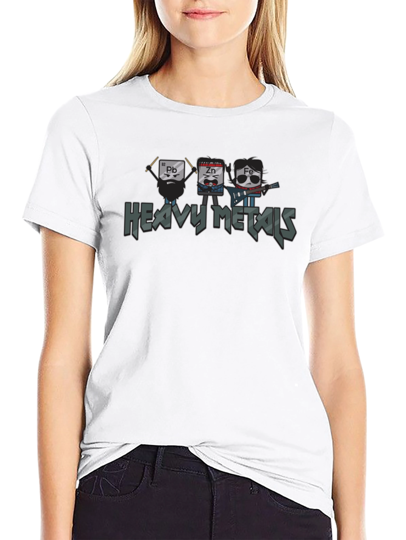 Heavy Metals Band Graphic T-Shirt