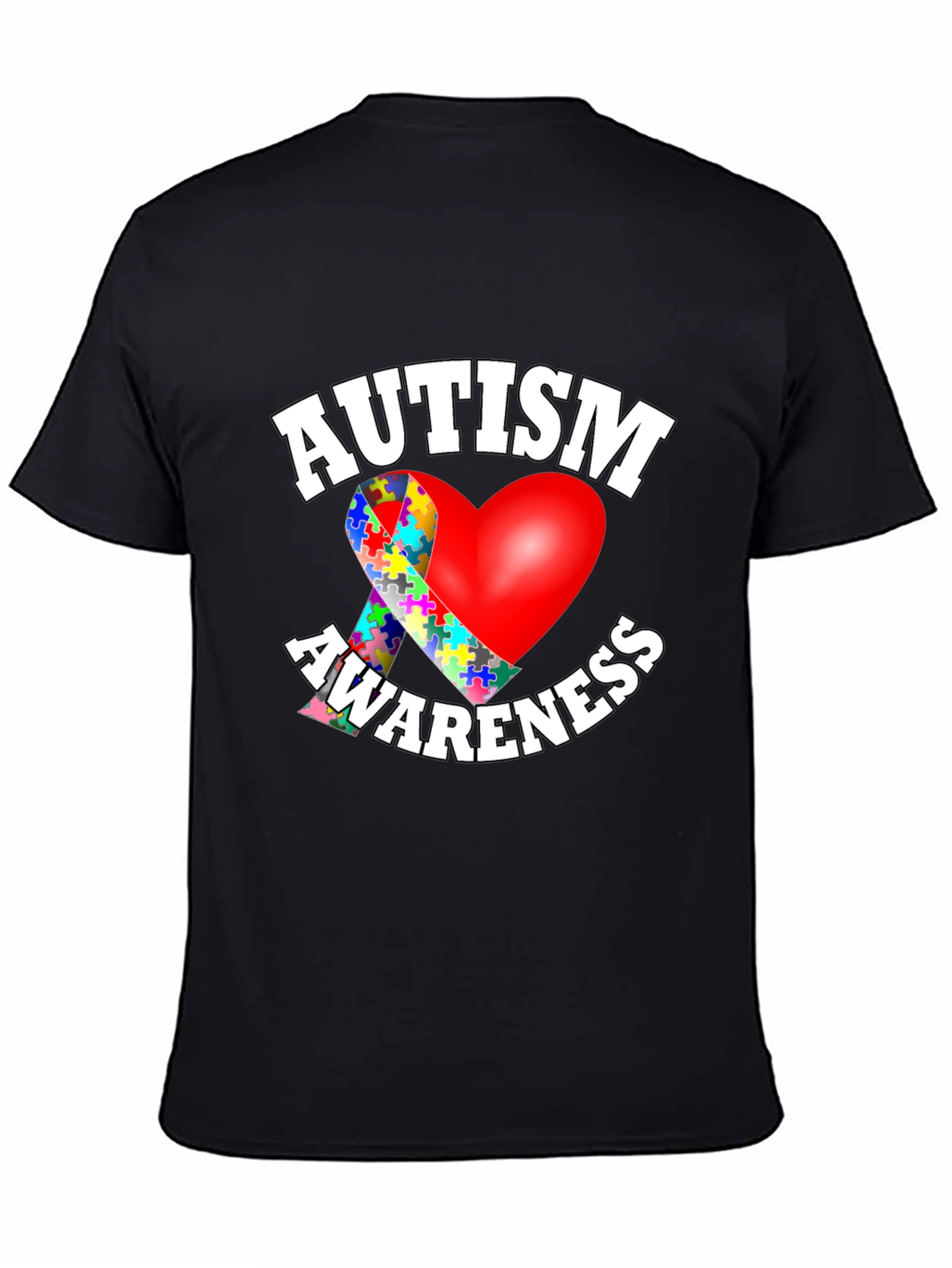 Autism Awareness Heart T-Shirt