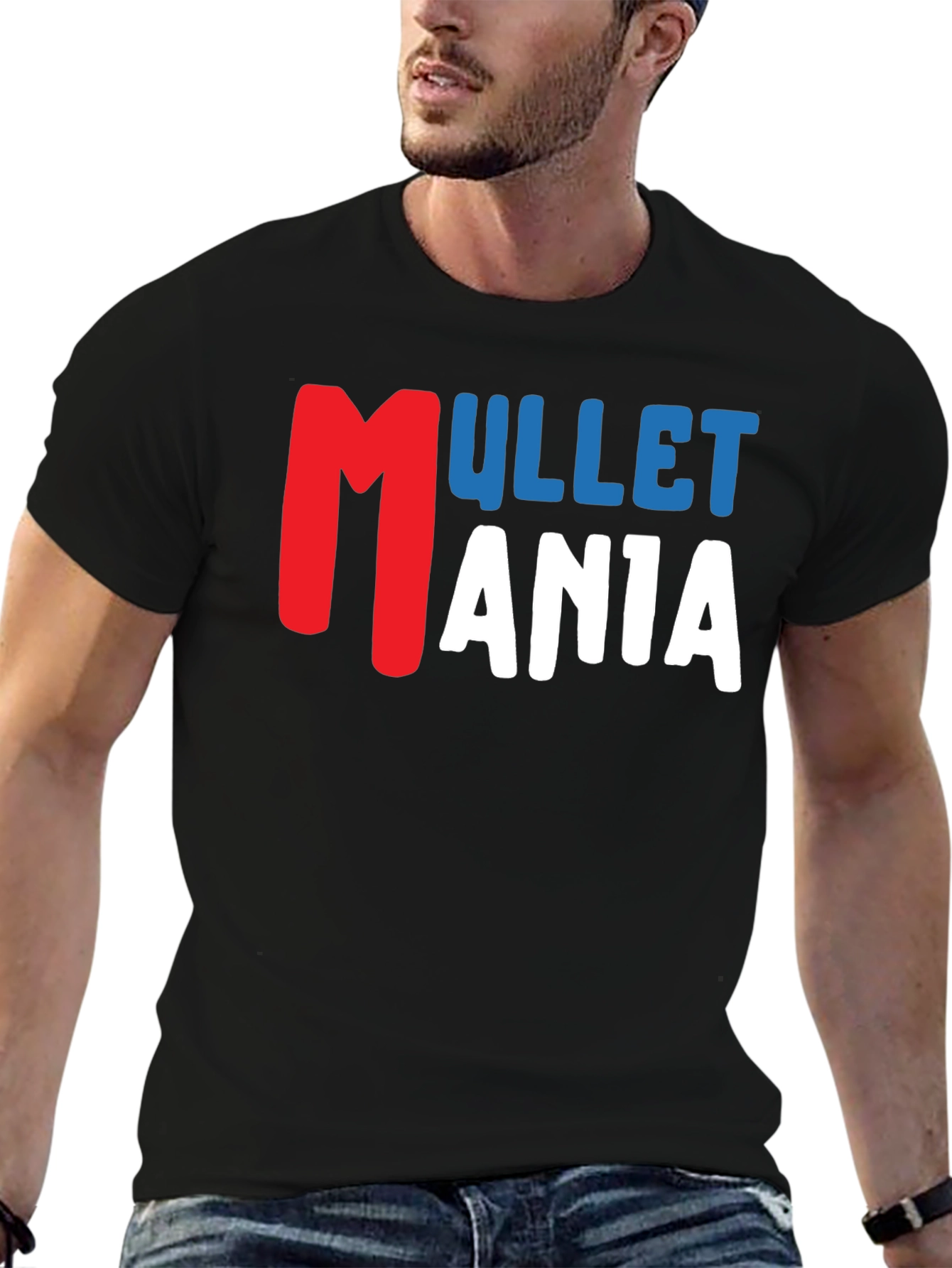 Mullet Mania T-Shirt - Bold & Funny Graphic Tee