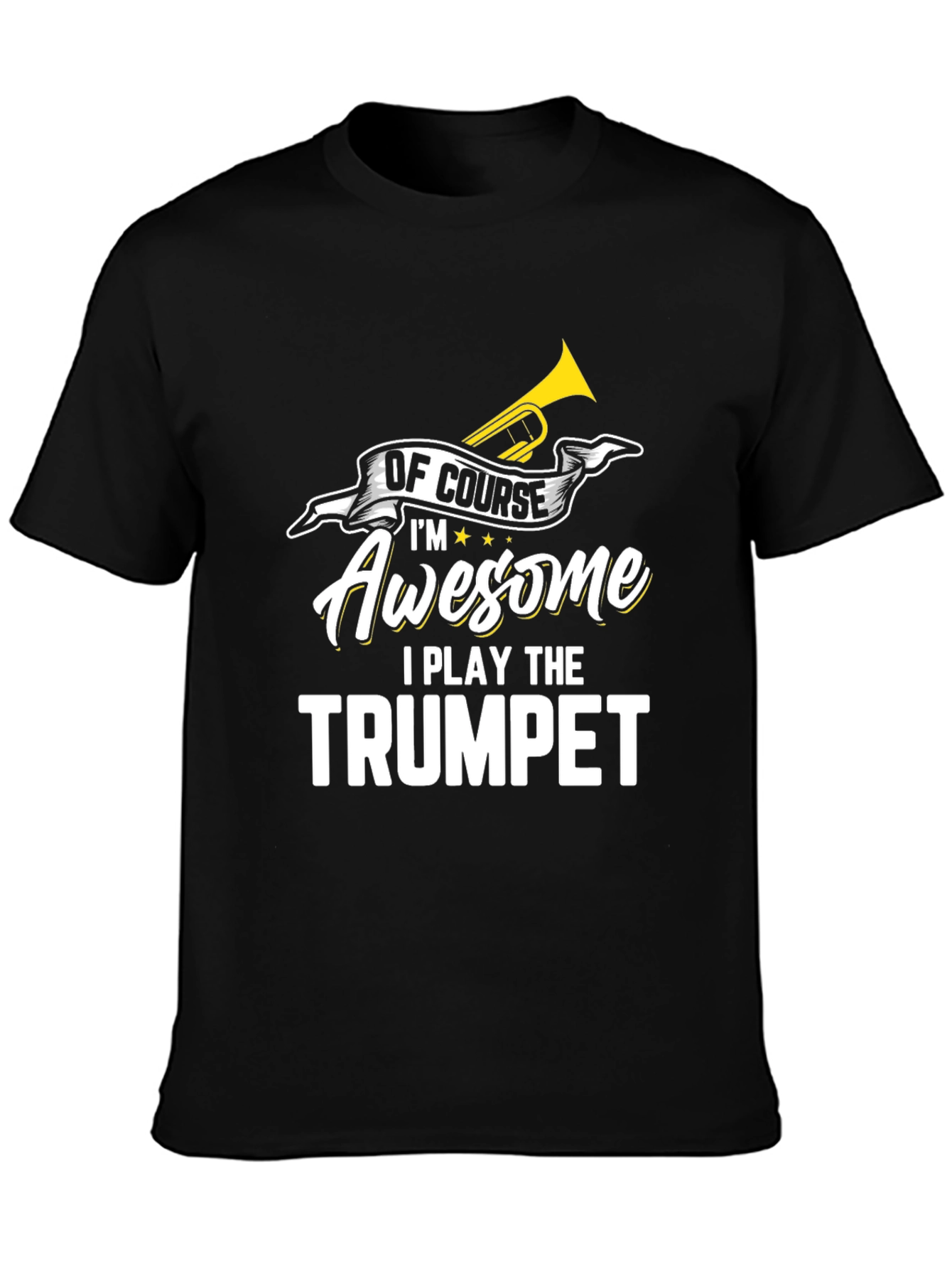 Awesome Trumpet Player T-Shirt - Musical Instrument Tee