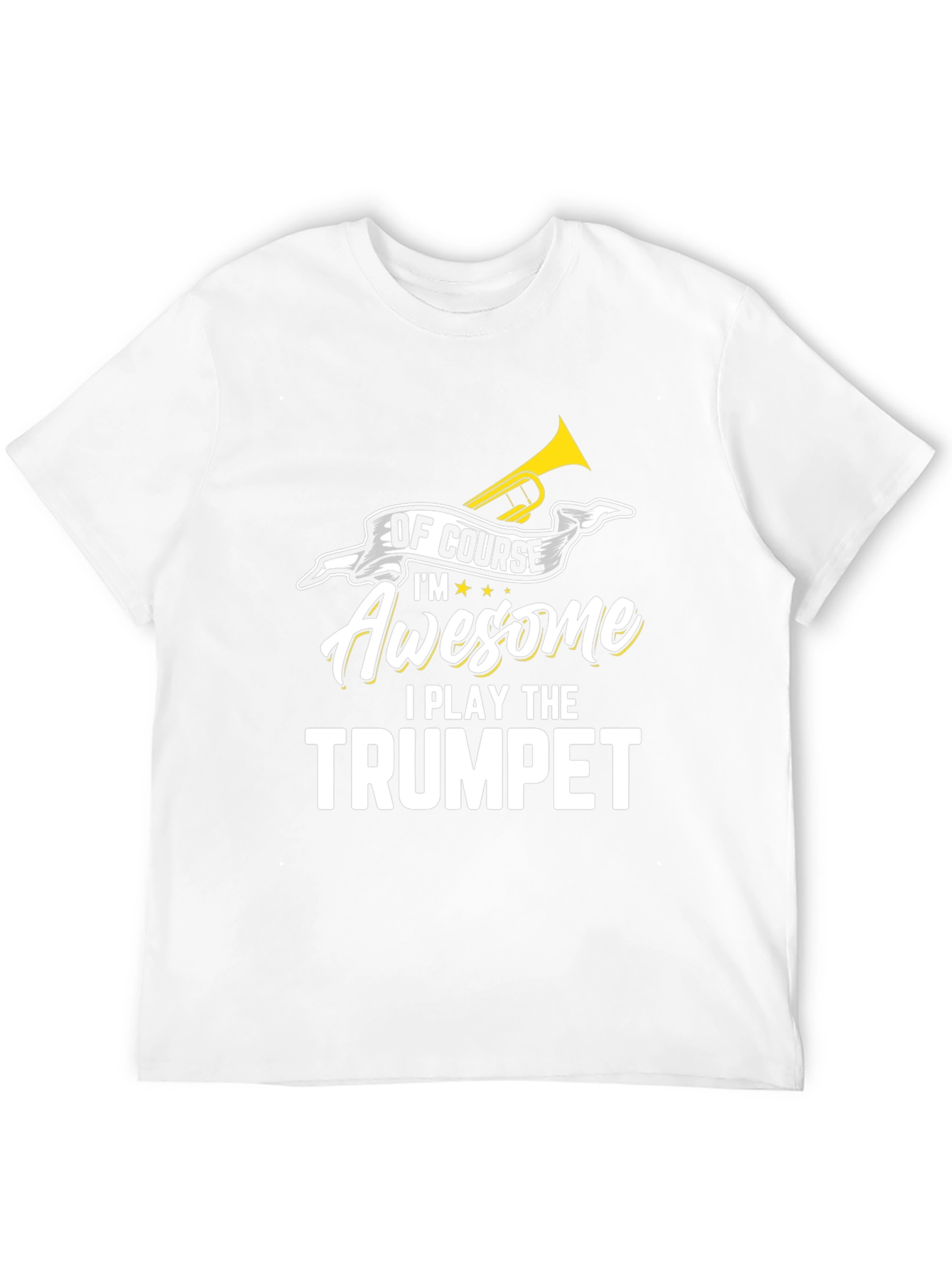 Awesome Trumpet Player T-Shirt - Musical Instrument Tee
