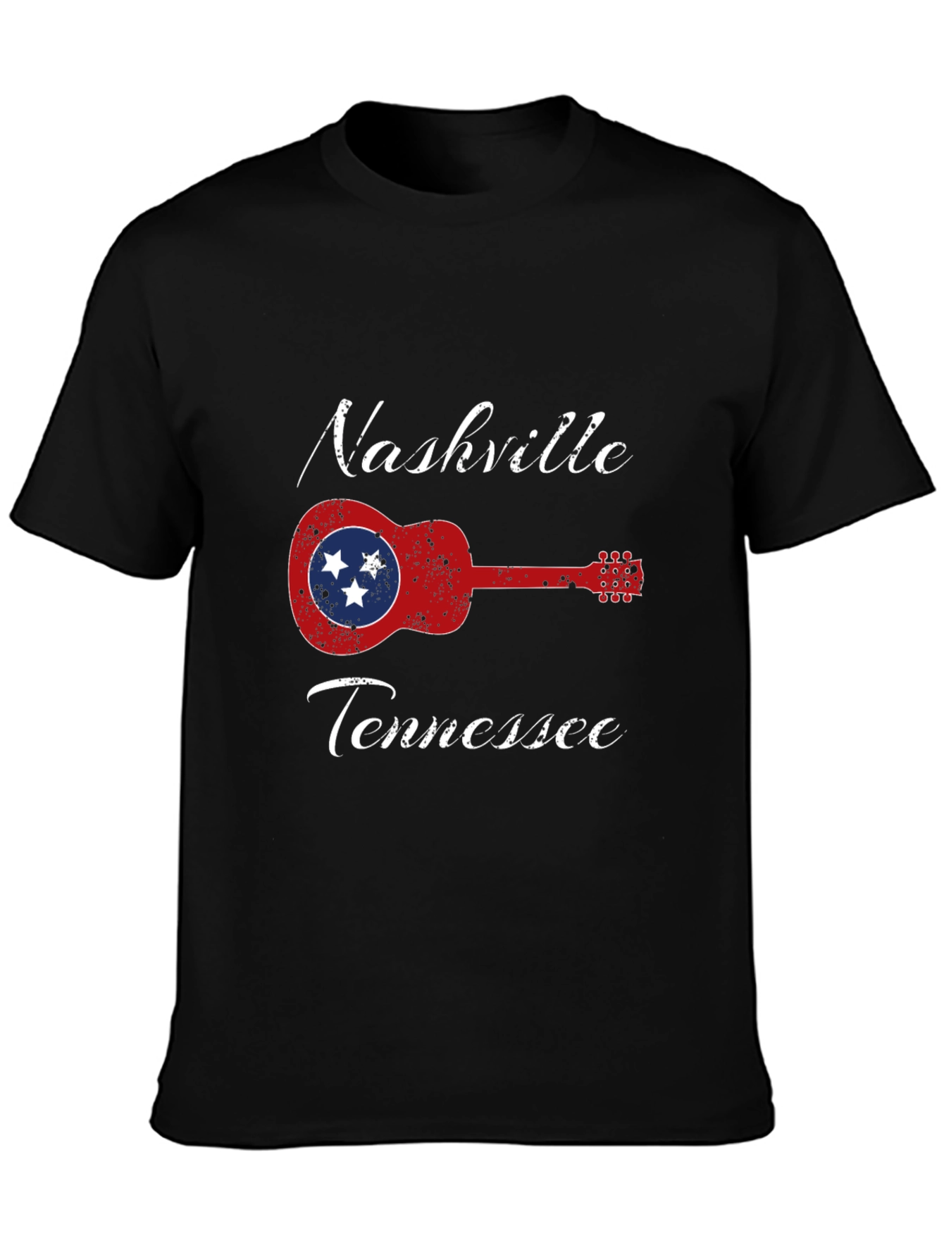 Nashville Tennessee Guitar T-Shirt