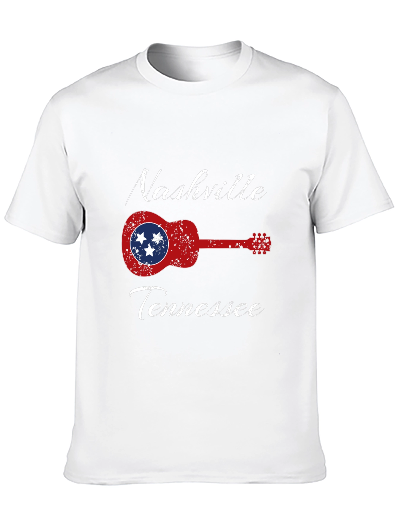 Nashville Tennessee Guitar T-Shirt
