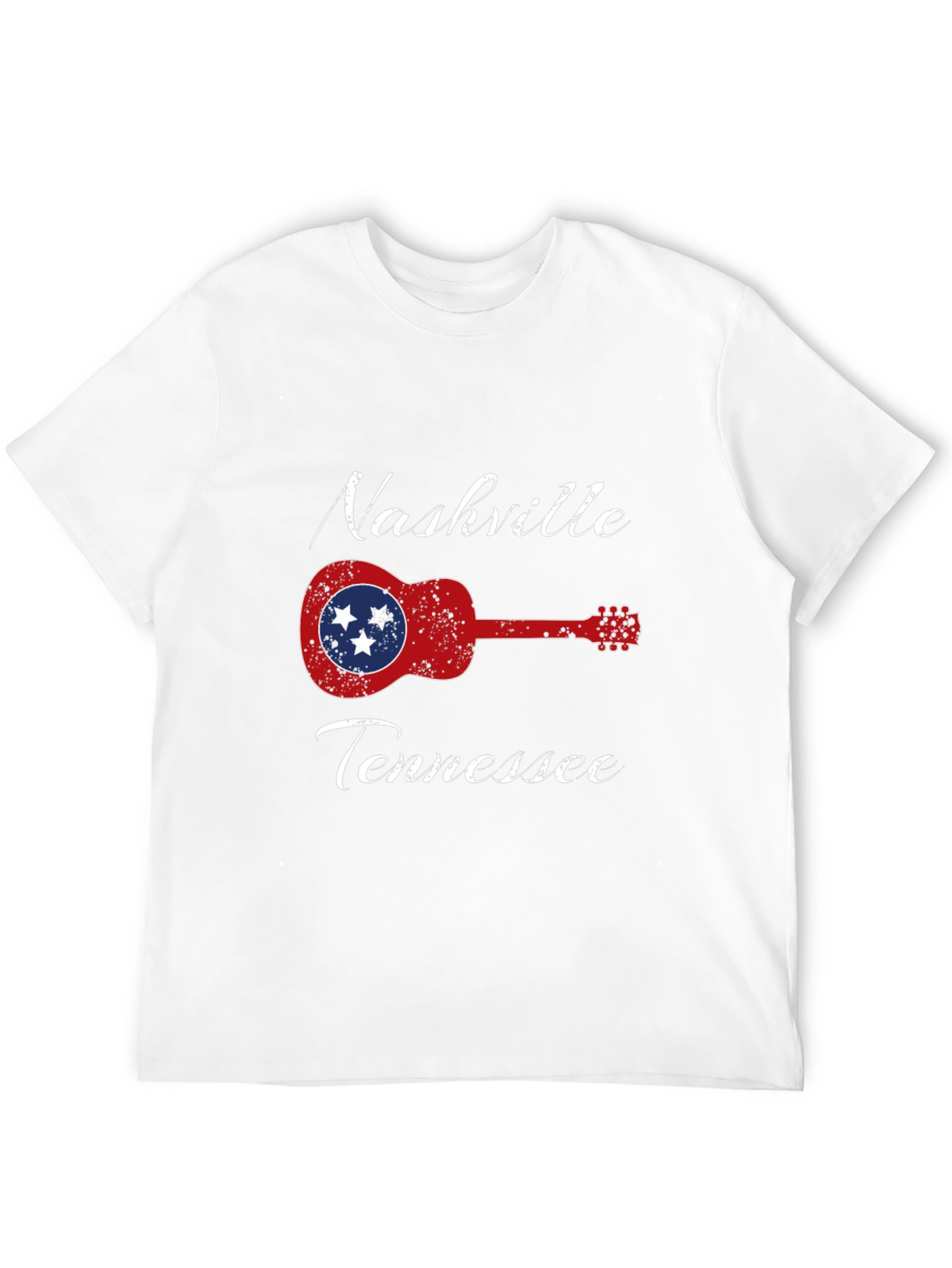 Nashville Tennessee Guitar T-Shirt