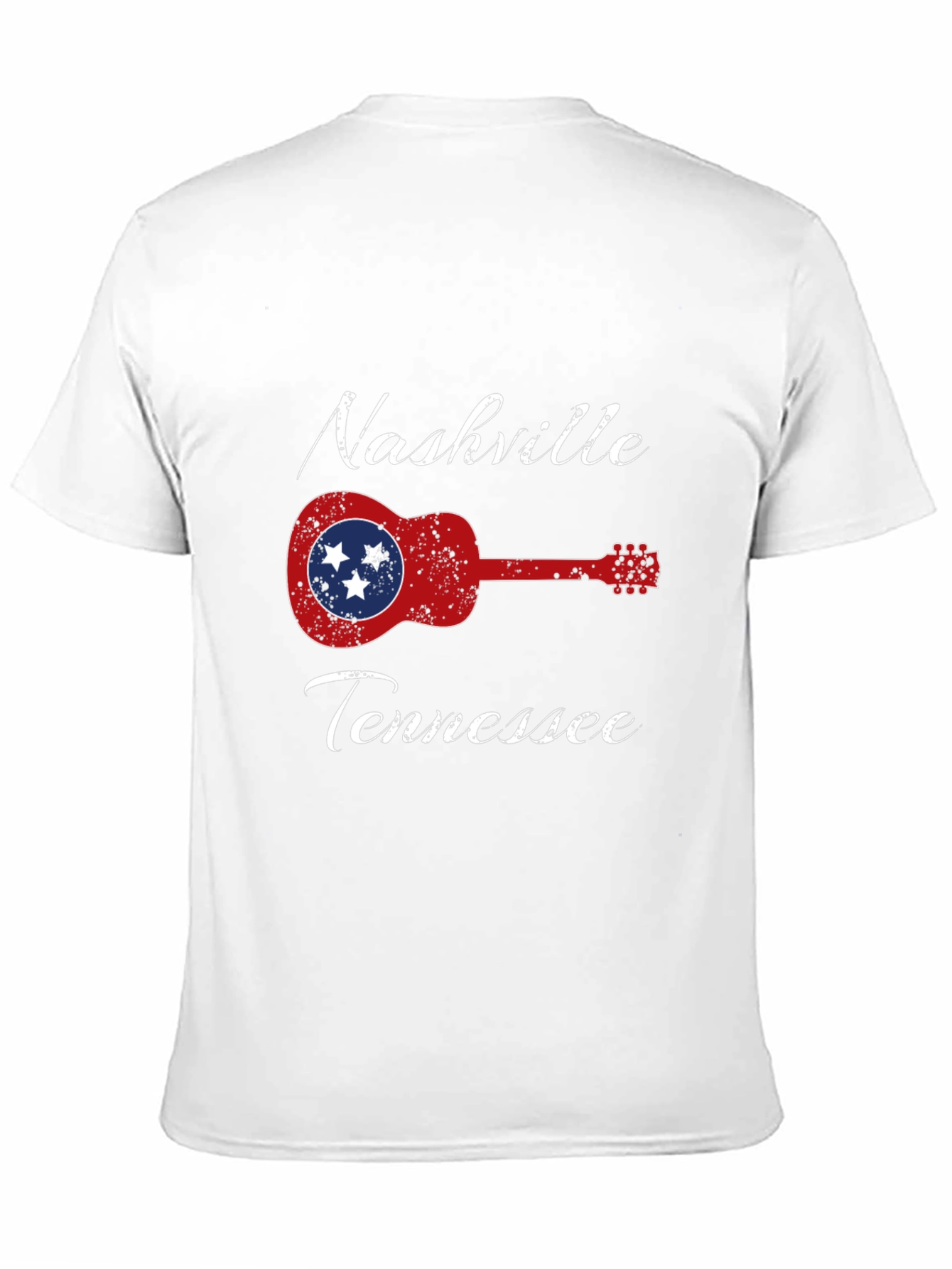 Nashville Tennessee Guitar T-Shirt