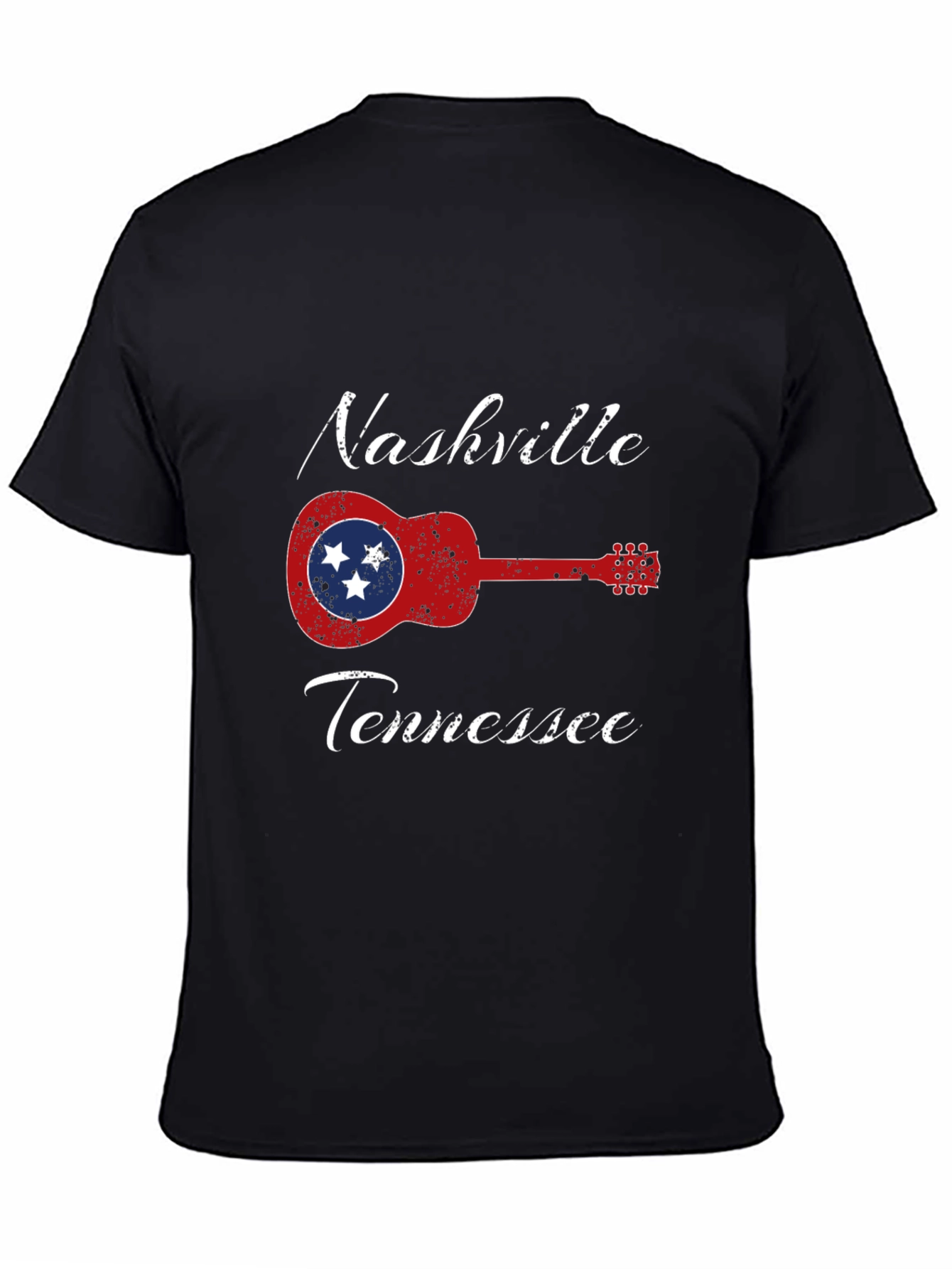 Nashville Tennessee Guitar T-Shirt