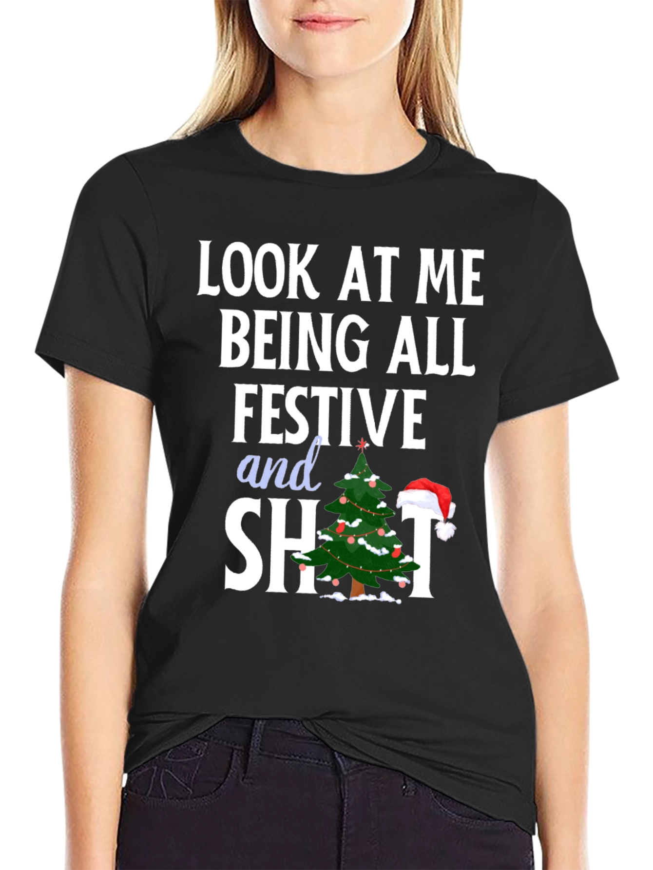 Festive Christmas Tree T-Shirt