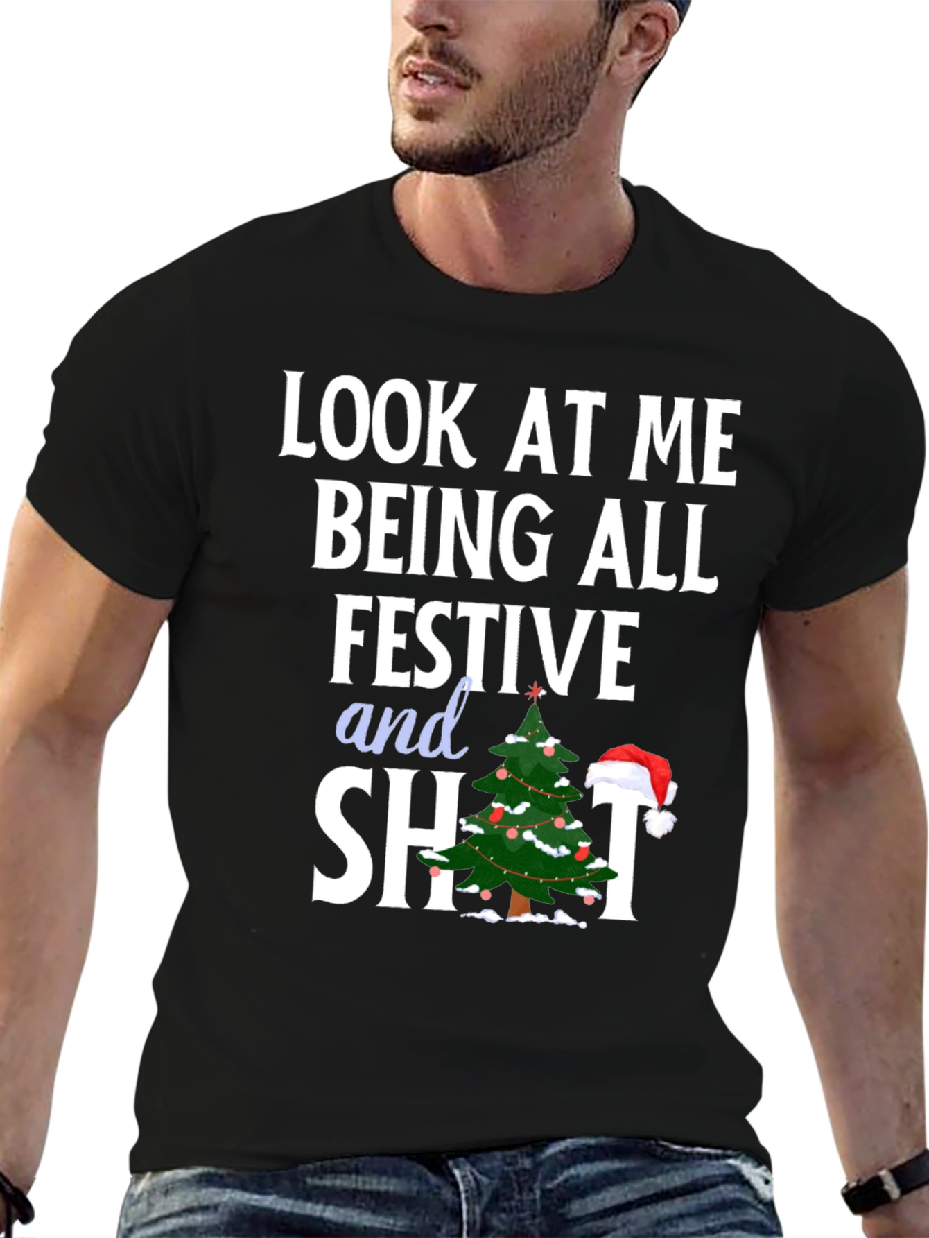 Festive Christmas Tree T-Shirt