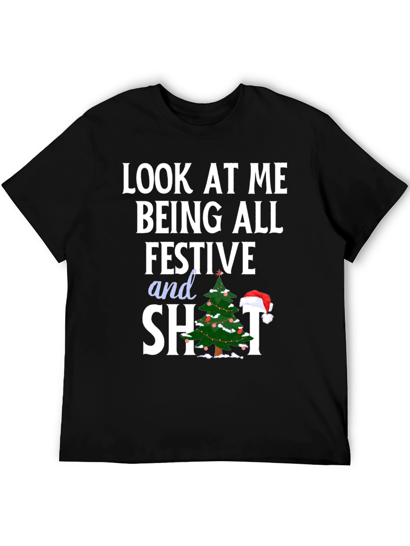 Festive Christmas Tree T-Shirt