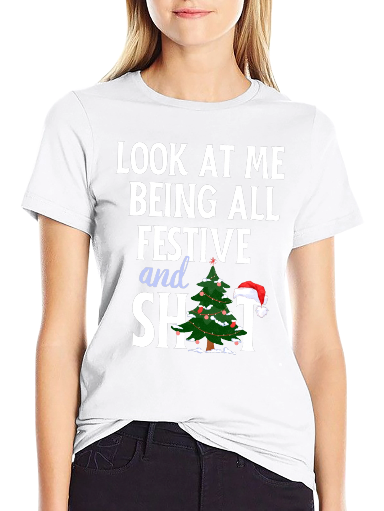 Festive Christmas Tree T-Shirt