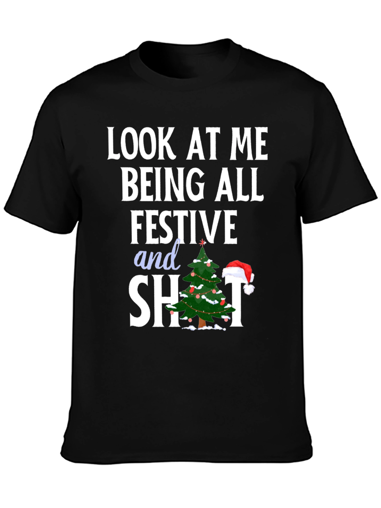 Festive Christmas Tree T-Shirt