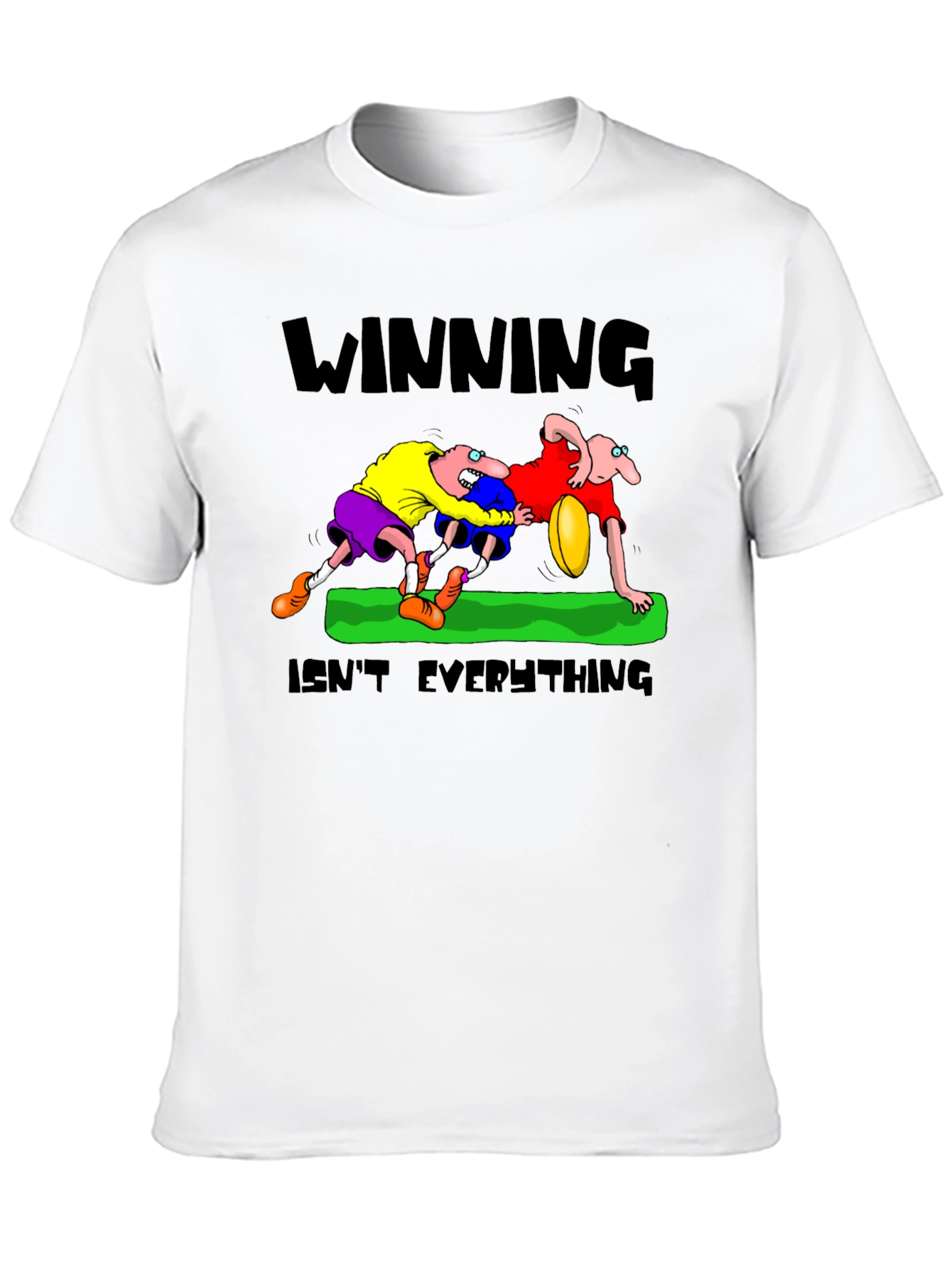 Winning Isnt Everything T-Shirt: Rugby Cartoon
