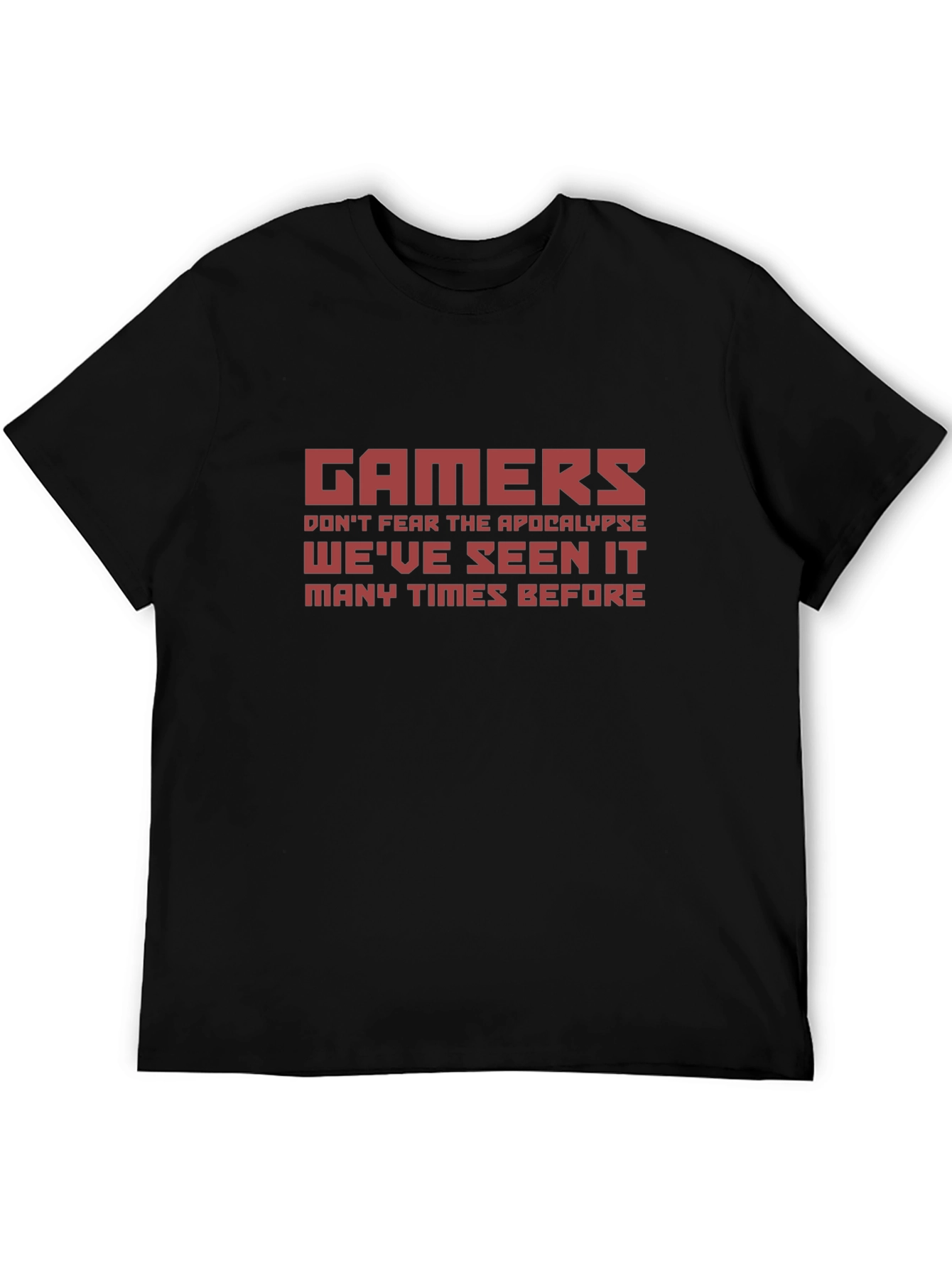 Gamer Apocalypse T-Shirt - Funny Graphic Tee