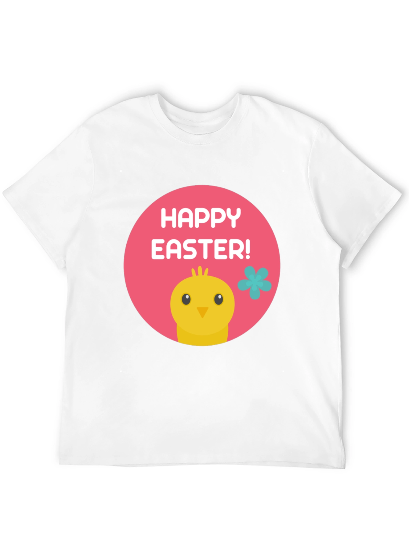 Happy Easter Chick T-Shirt - Black