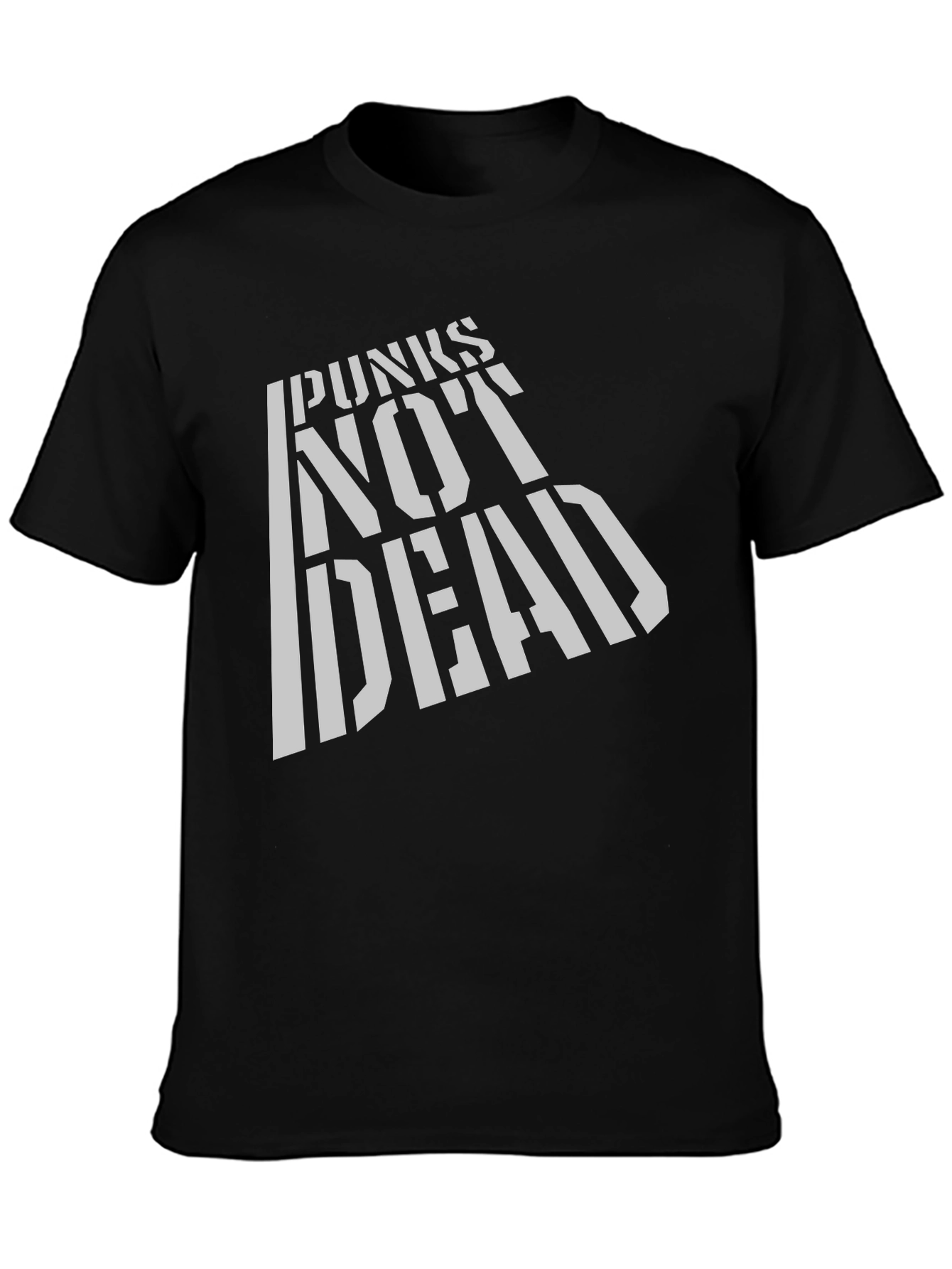 Punks Not Dead Graphic Tee - Bold Style