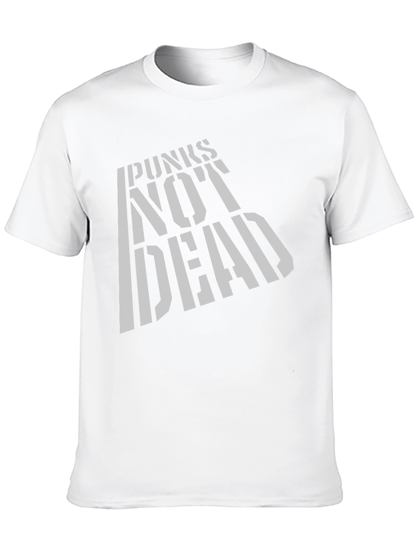 Punks Not Dead Graphic Tee - Bold Style