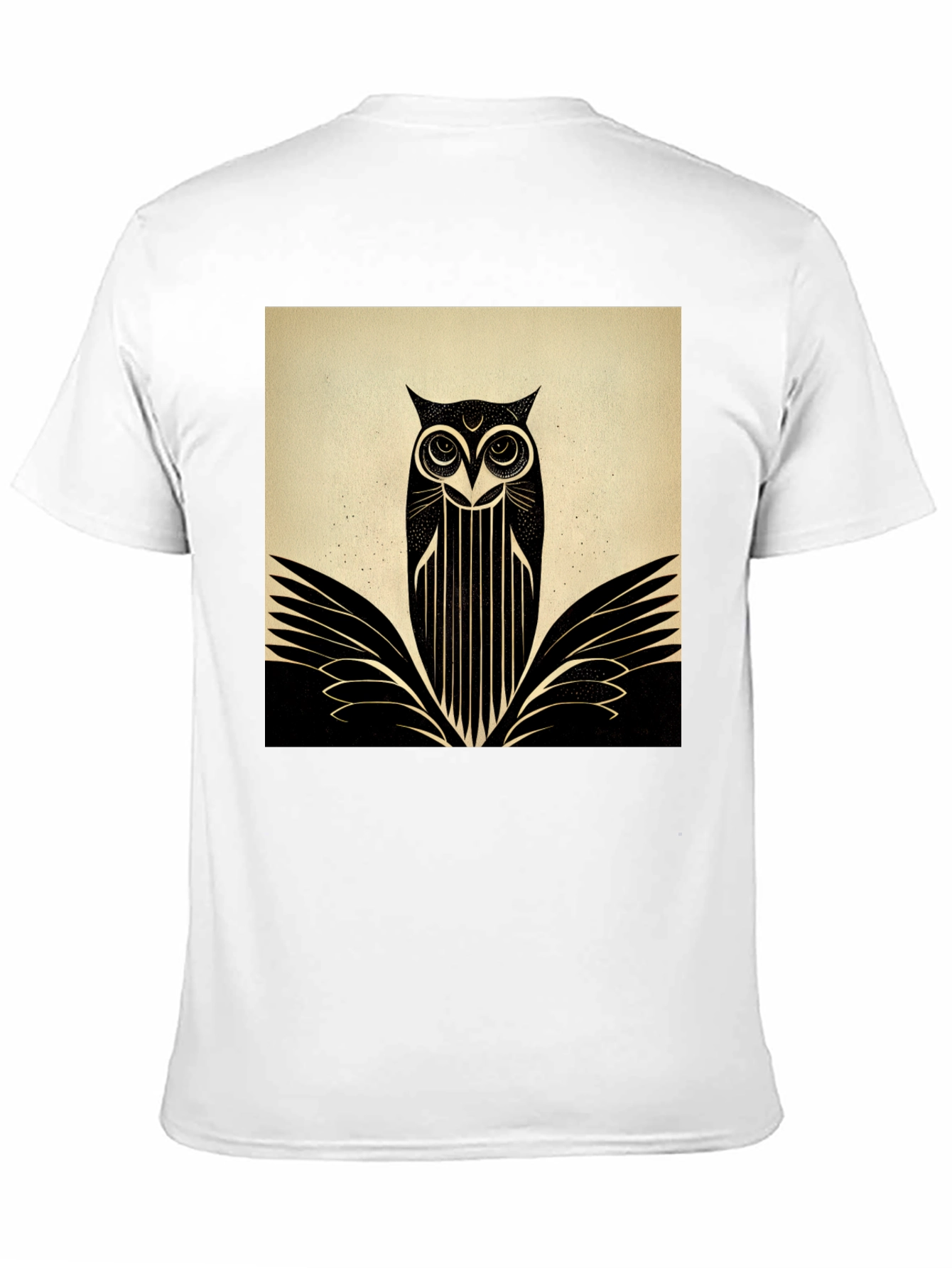 Art Deco Owl T-Shirt