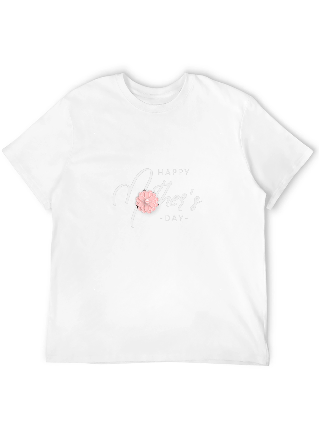Happy Mothers Day Graphic Tee - Black
