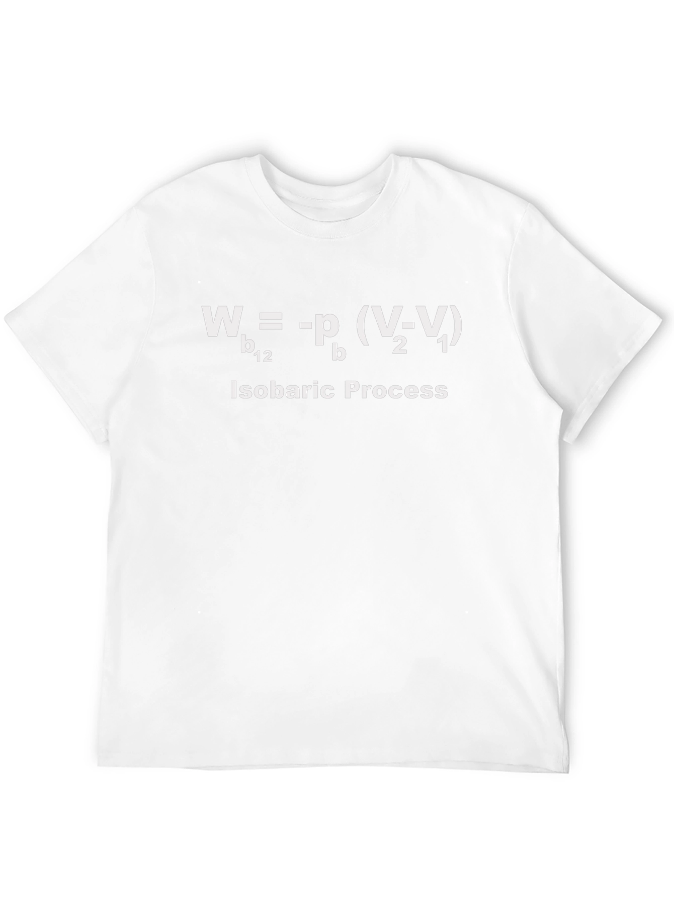 Isobaric Process T-Shirt - Physics Formula Tee