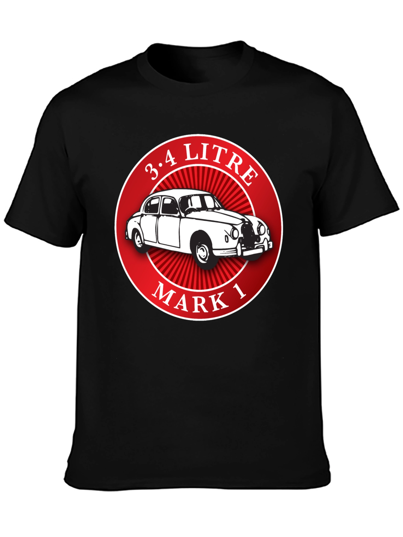 3.4 Litre Mark 1 Car Graphic Tee