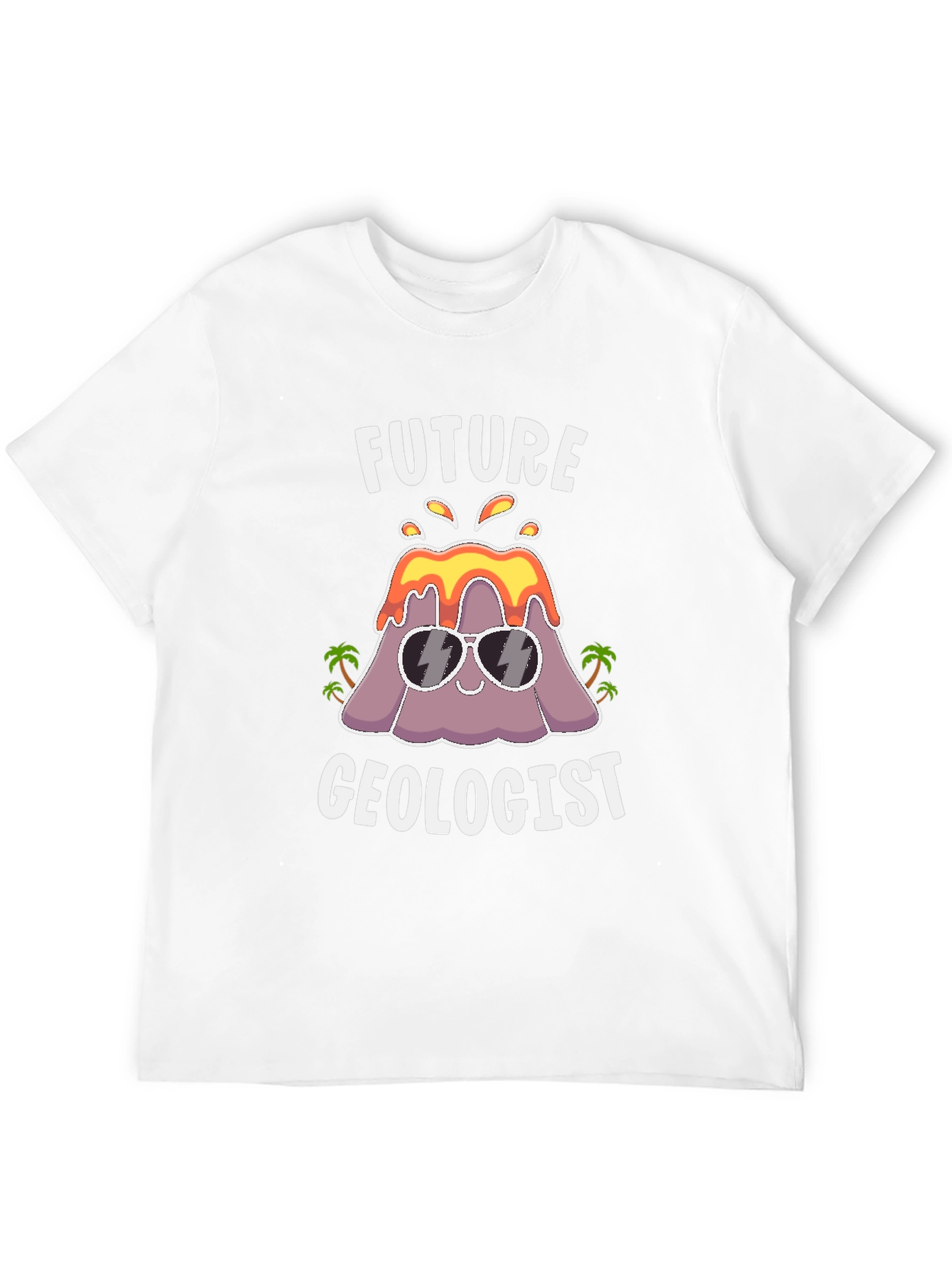 Future Geologist Volcano Graphic T-Shirt