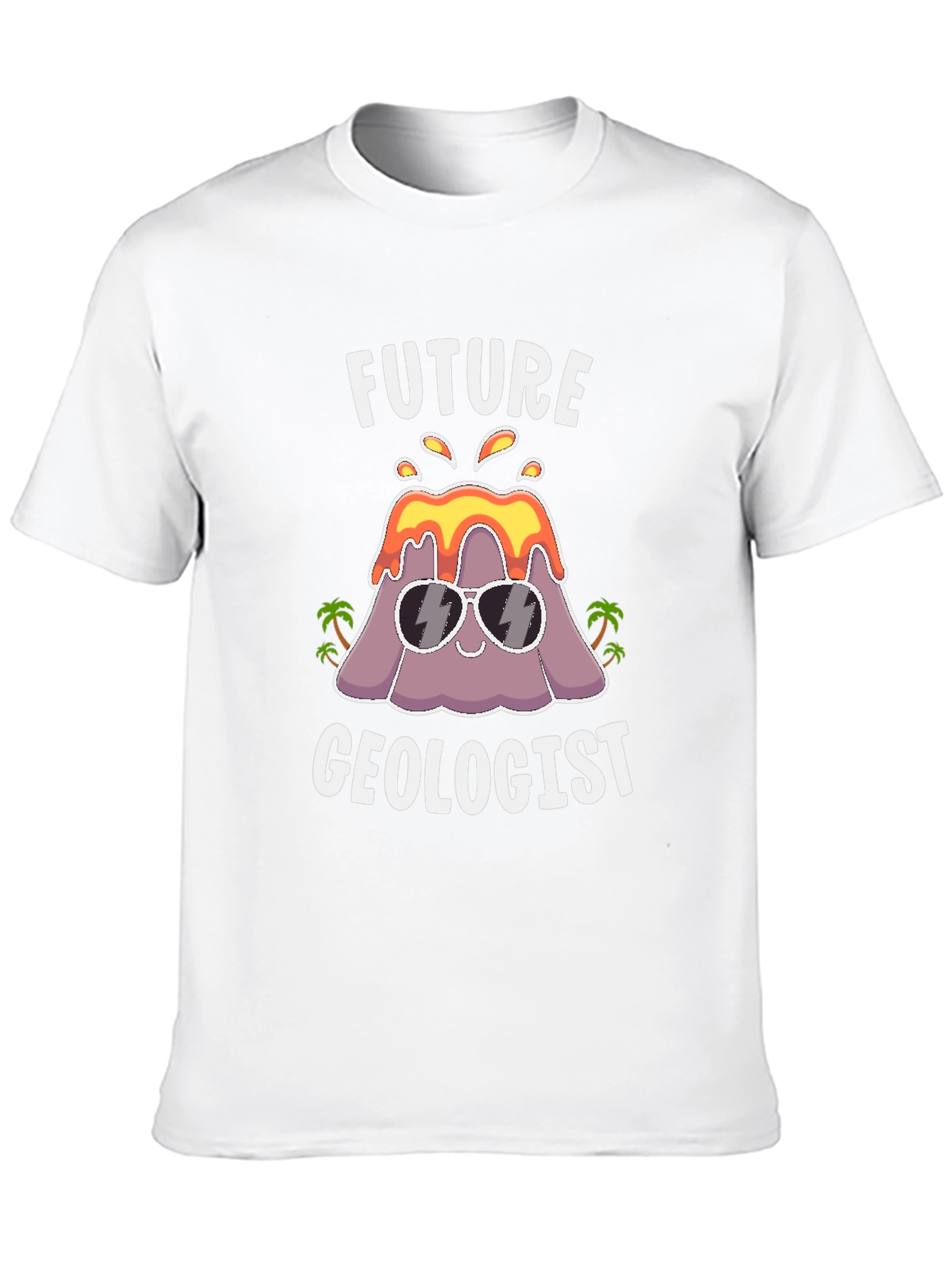 Future Geologist Volcano Graphic T-Shirt