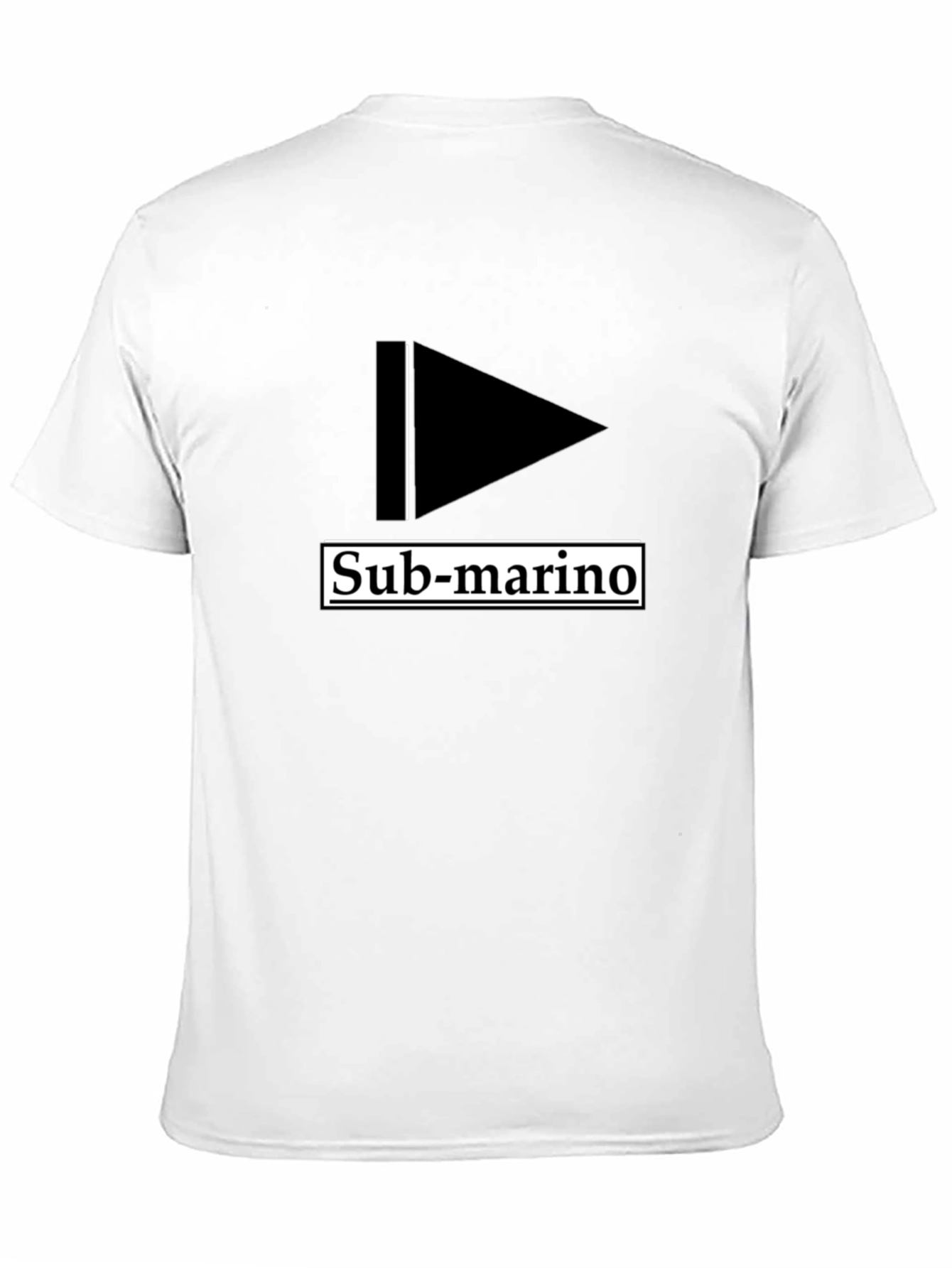 Sub-Marino Black Graphic Tee
