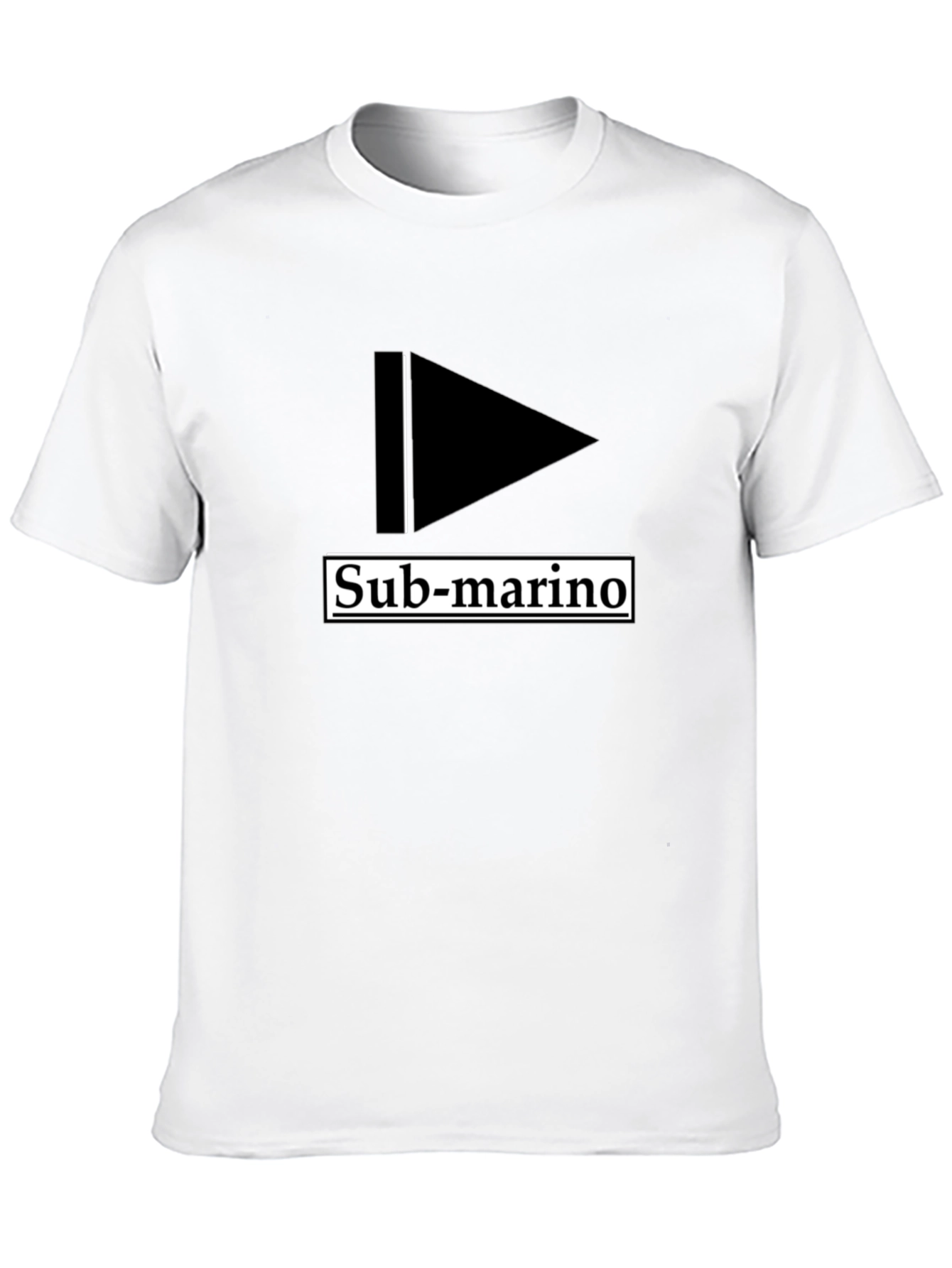 Sub-Marino Black Graphic Tee