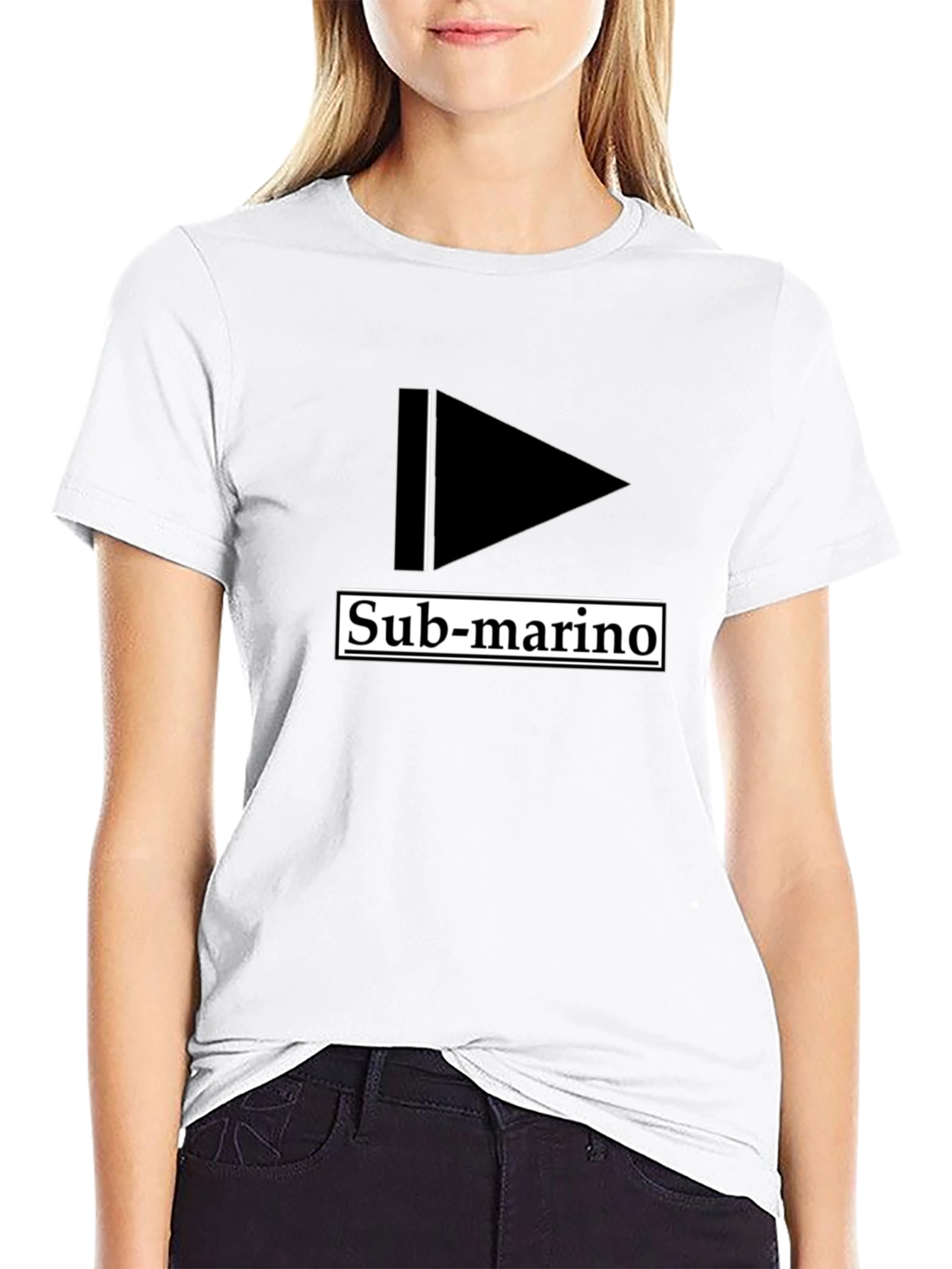 Sub-Marino Black Graphic Tee