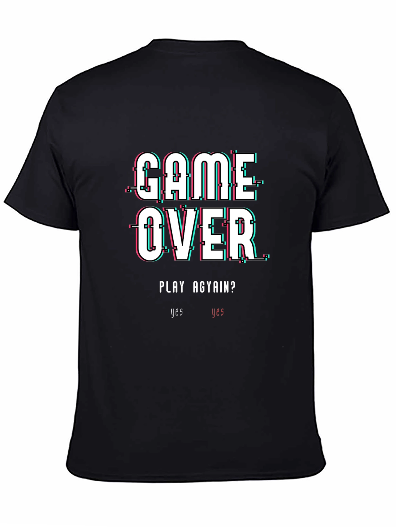 Game Over Graphic Tee - Gamer T-Shirt