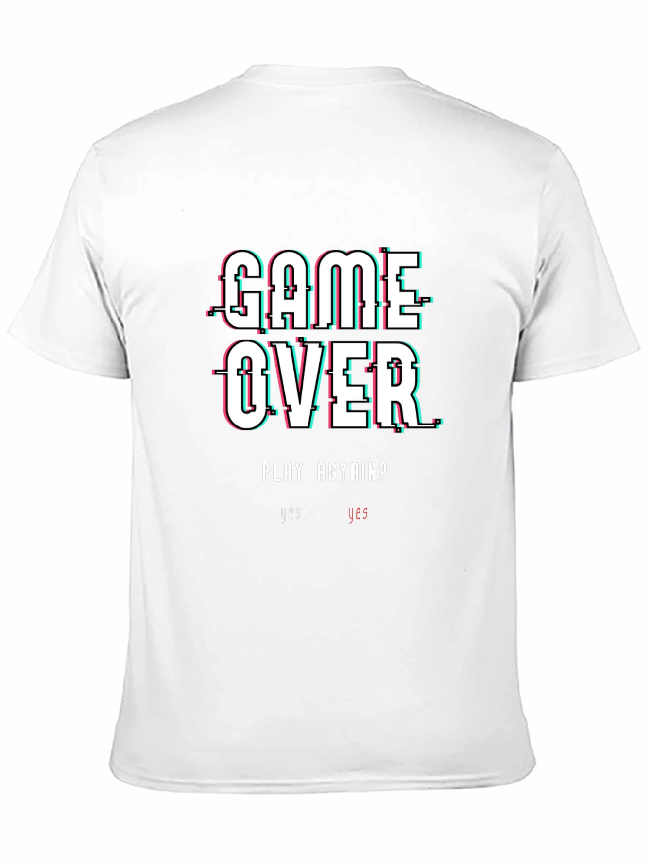 Game Over Graphic Tee - Gamer T-Shirt