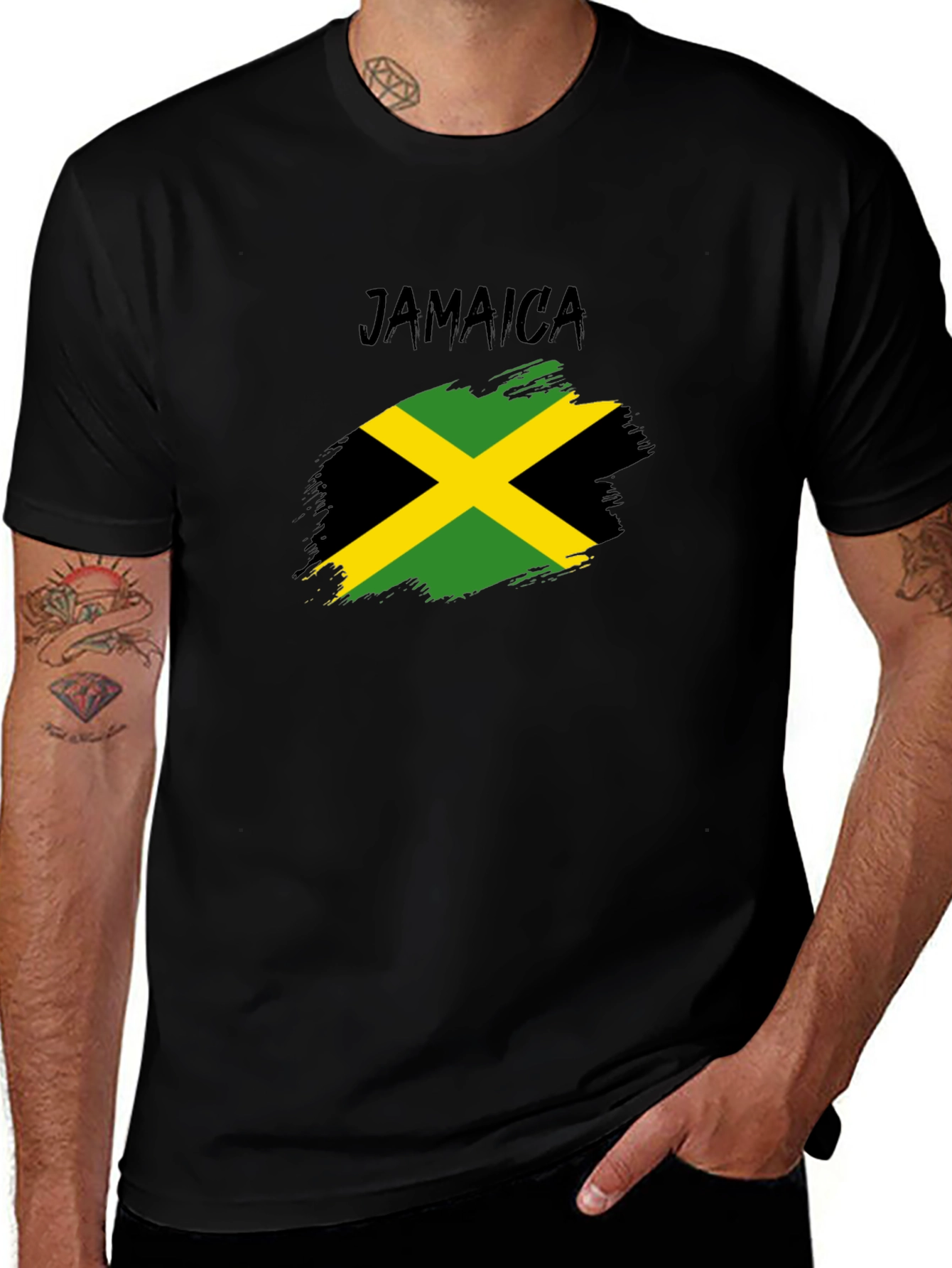 Jamaica Flag T-Shirt - Stylish Graphic Tee
