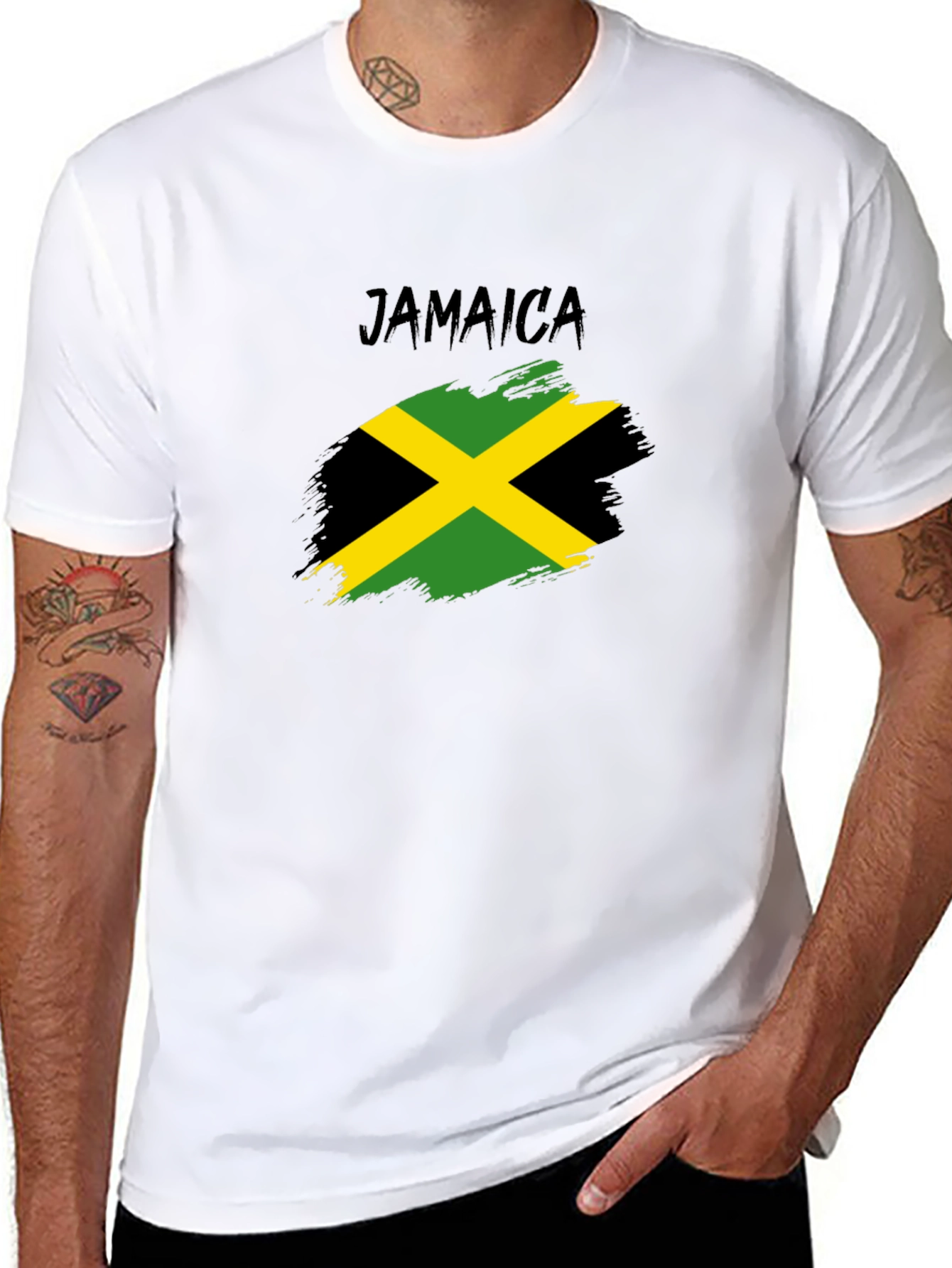 Jamaica Flag T-Shirt - Stylish Graphic Tee