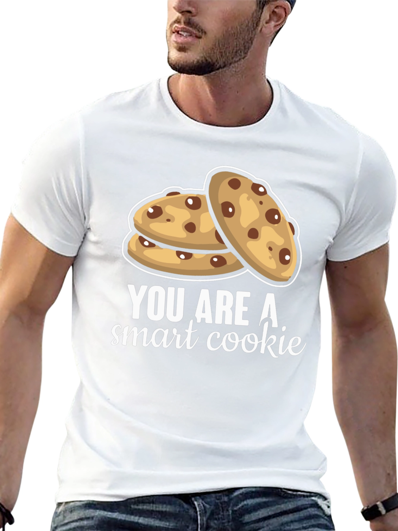You Are A Smart Cookie Black Graphic Tee