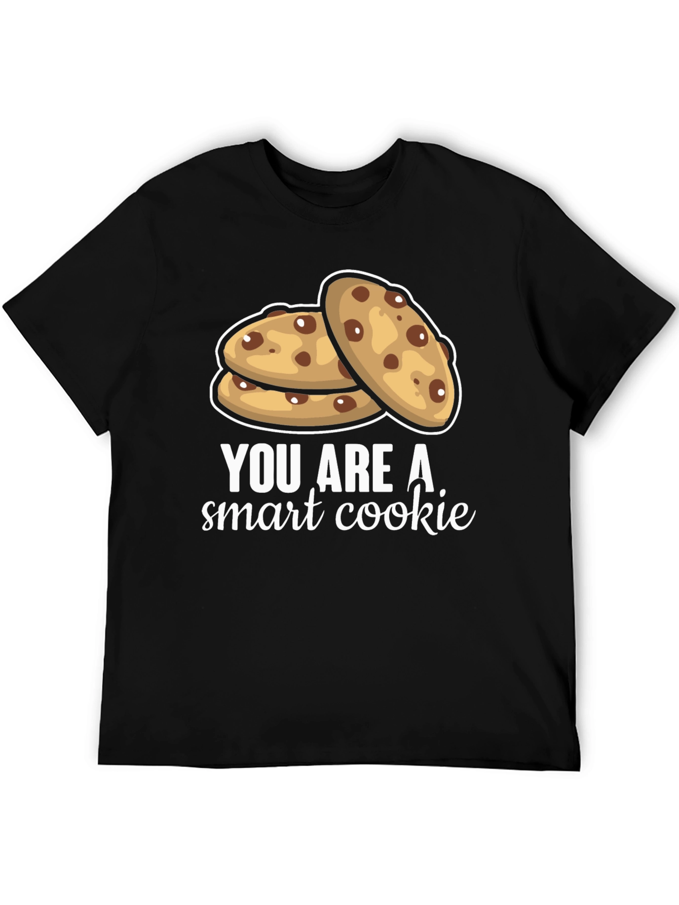 You Are A Smart Cookie Black Graphic Tee