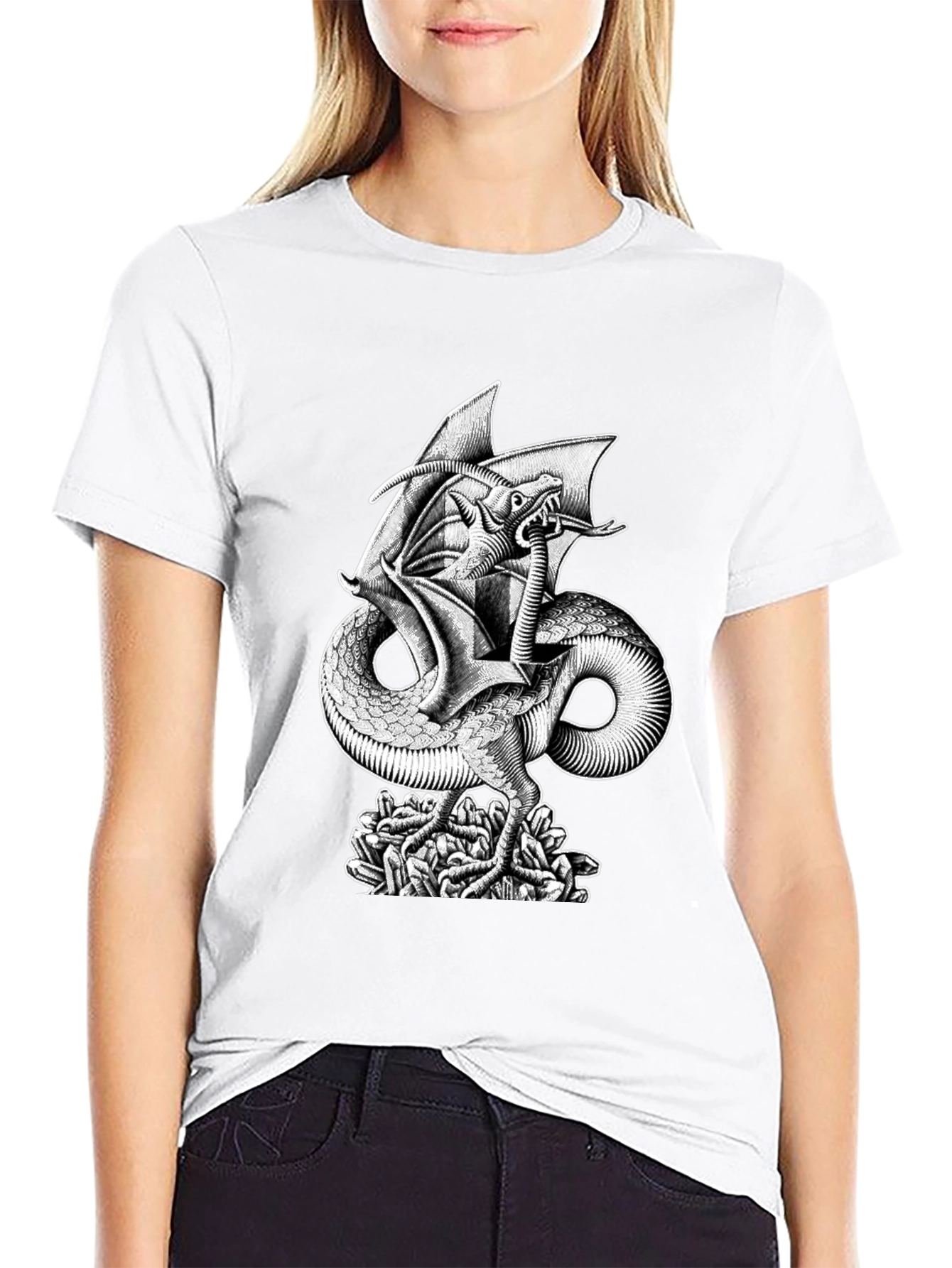 Dragon Graphic Tee - Bold & Unique Design